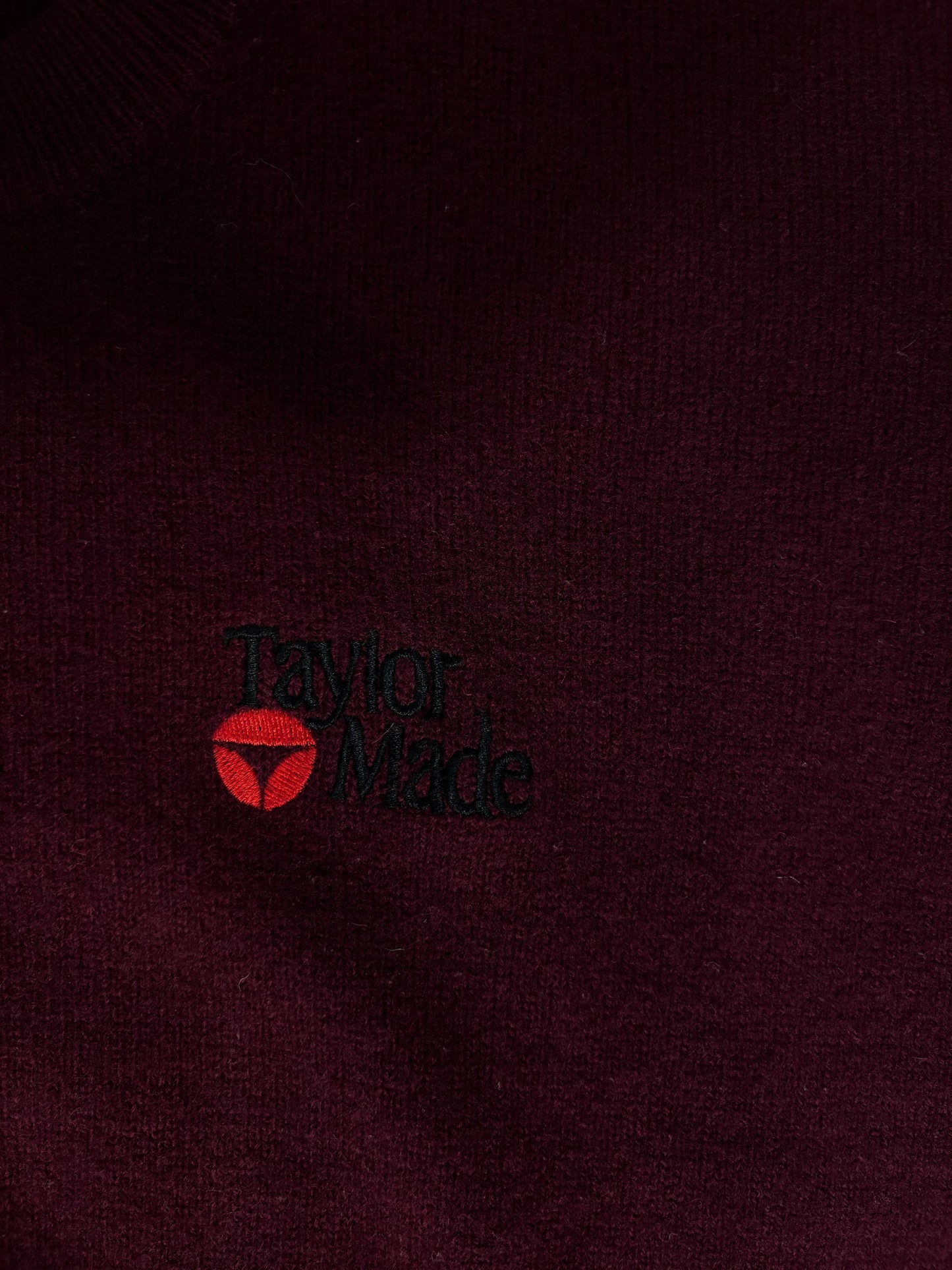 1990s Vintage Taylormade Classic Logo Wool Sweater