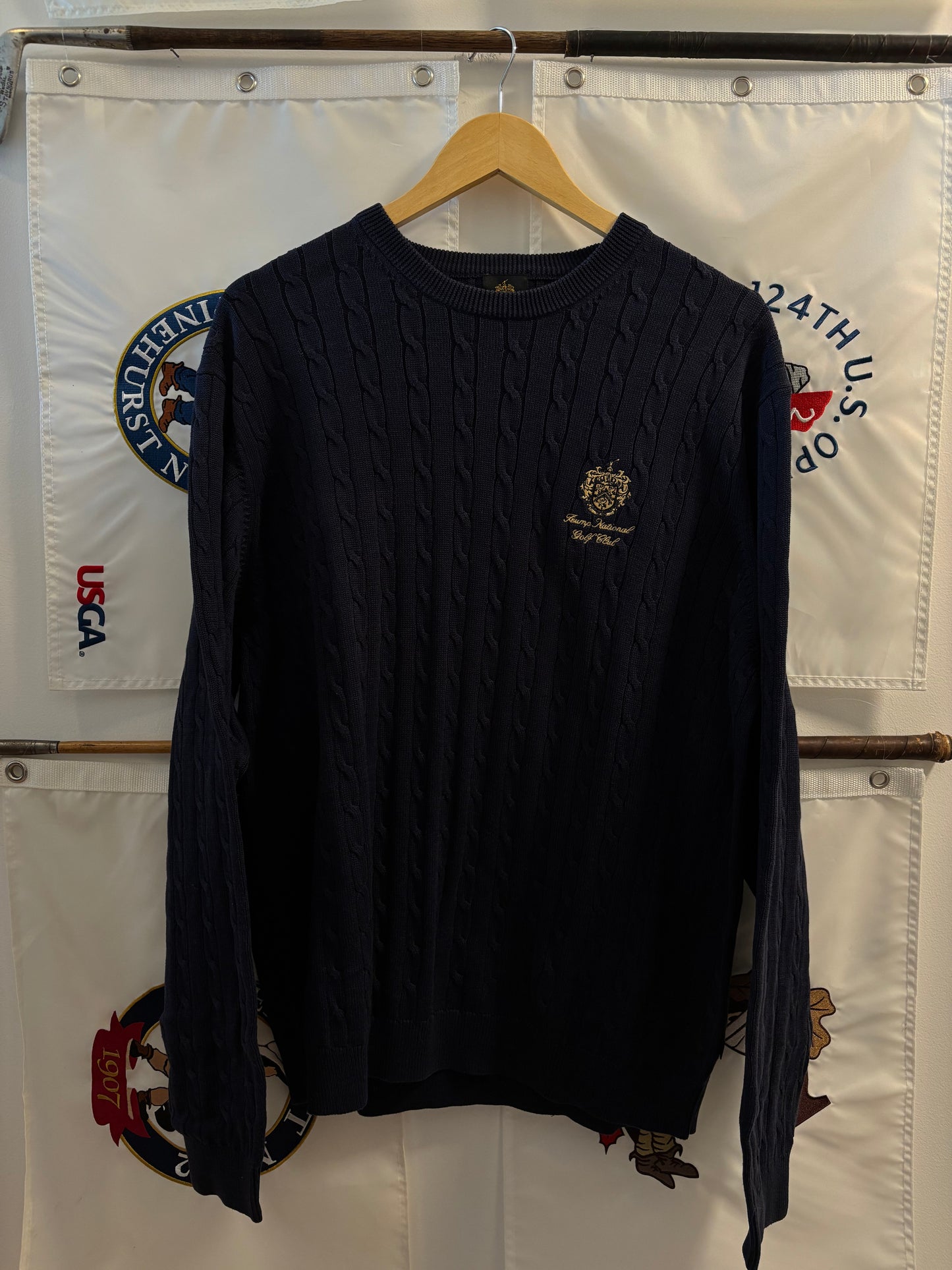 1990s Vintage Trump National Golf Club Knit Sweater