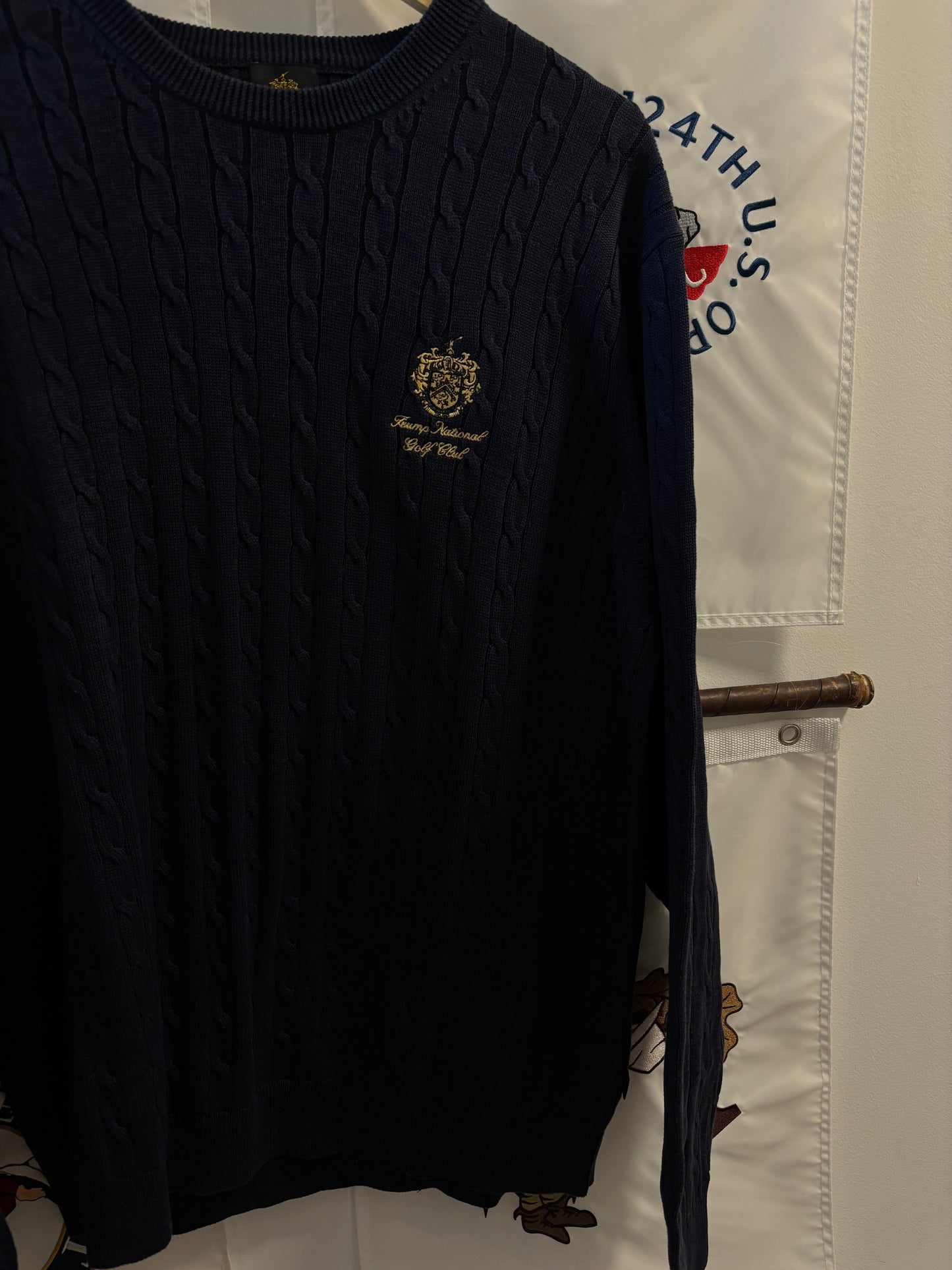 1990s Vintage Trump National Golf Club Knit Sweater
