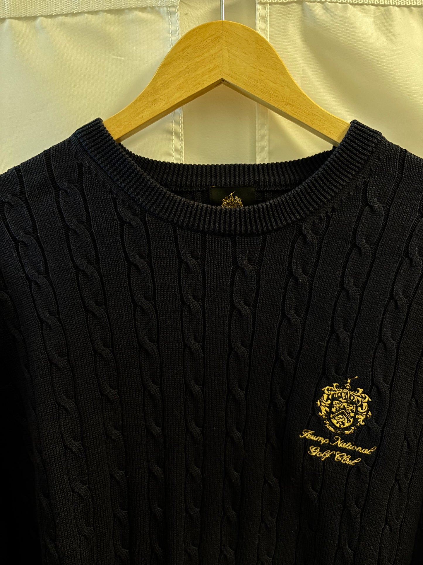 1990s Vintage Trump National Golf Club Knit Sweater