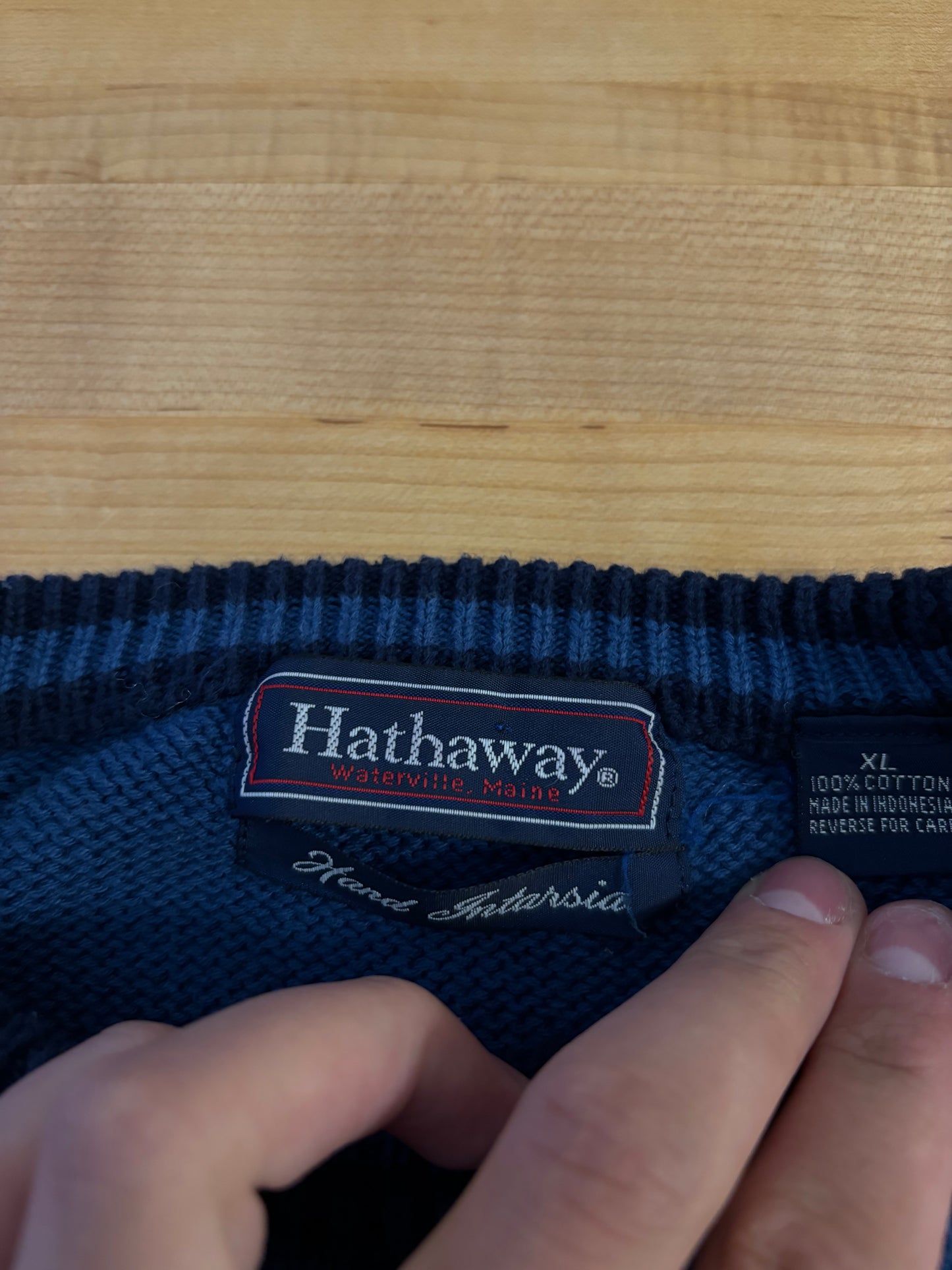 1990s Vintage Hathaway All Over Golf Print Sweater