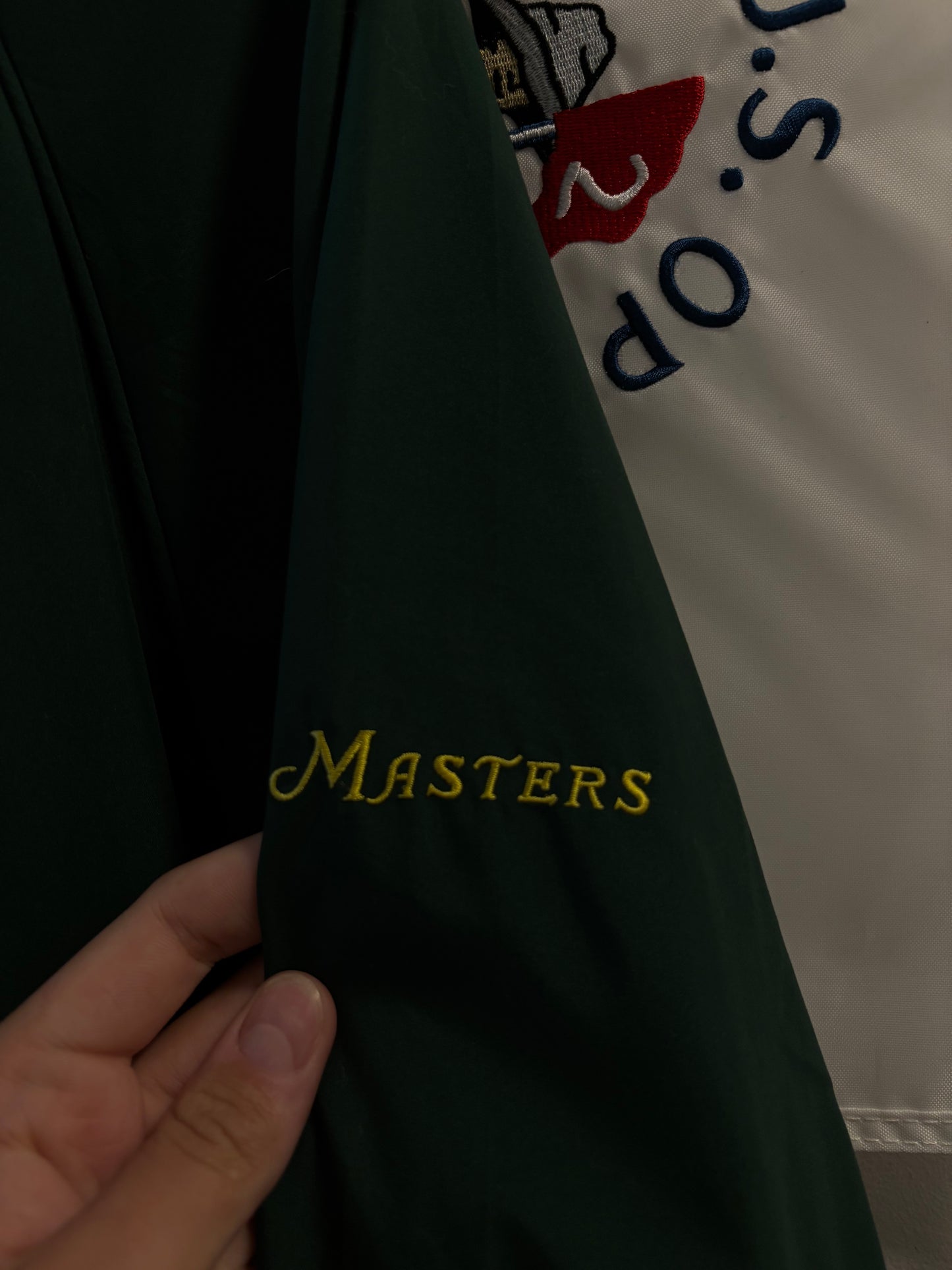 1990s Vintage Masters Golf Shop Staff Slazenger Windbreaker