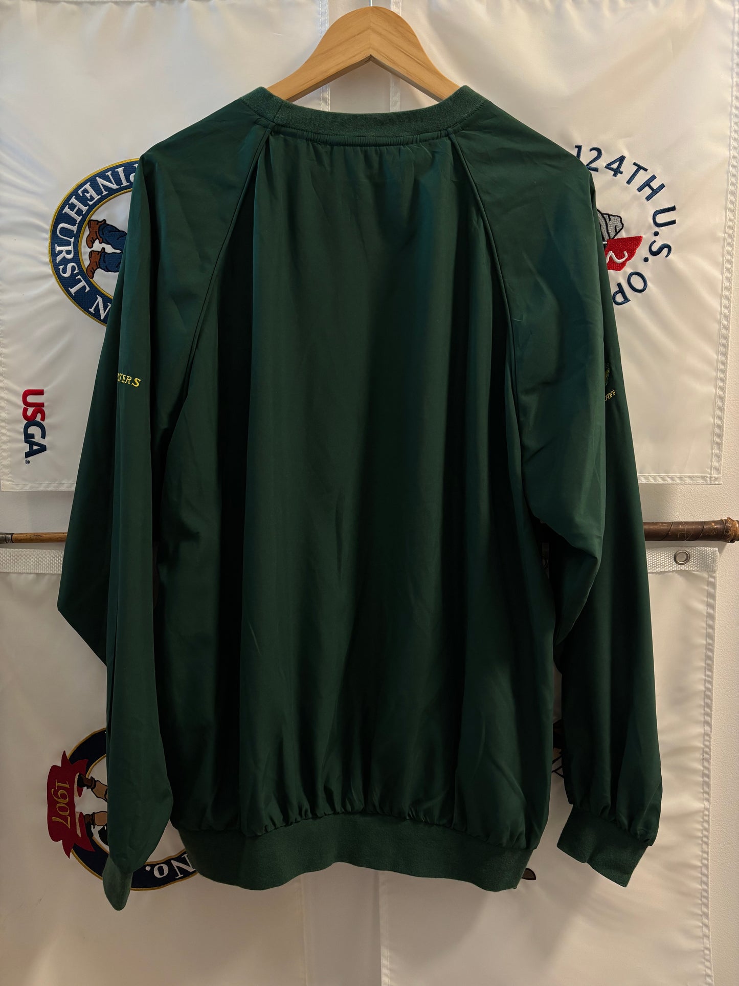 1990s Vintage Masters Golf Shop Staff Slazenger Windbreaker