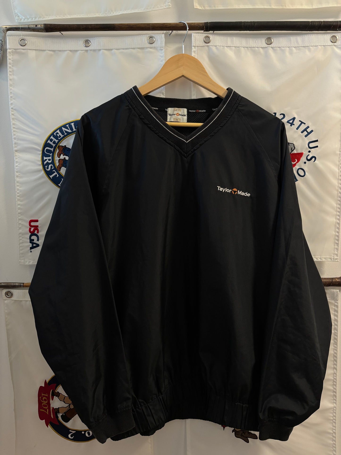 1990s Vintage Taylormade Script Logo Windbreaker