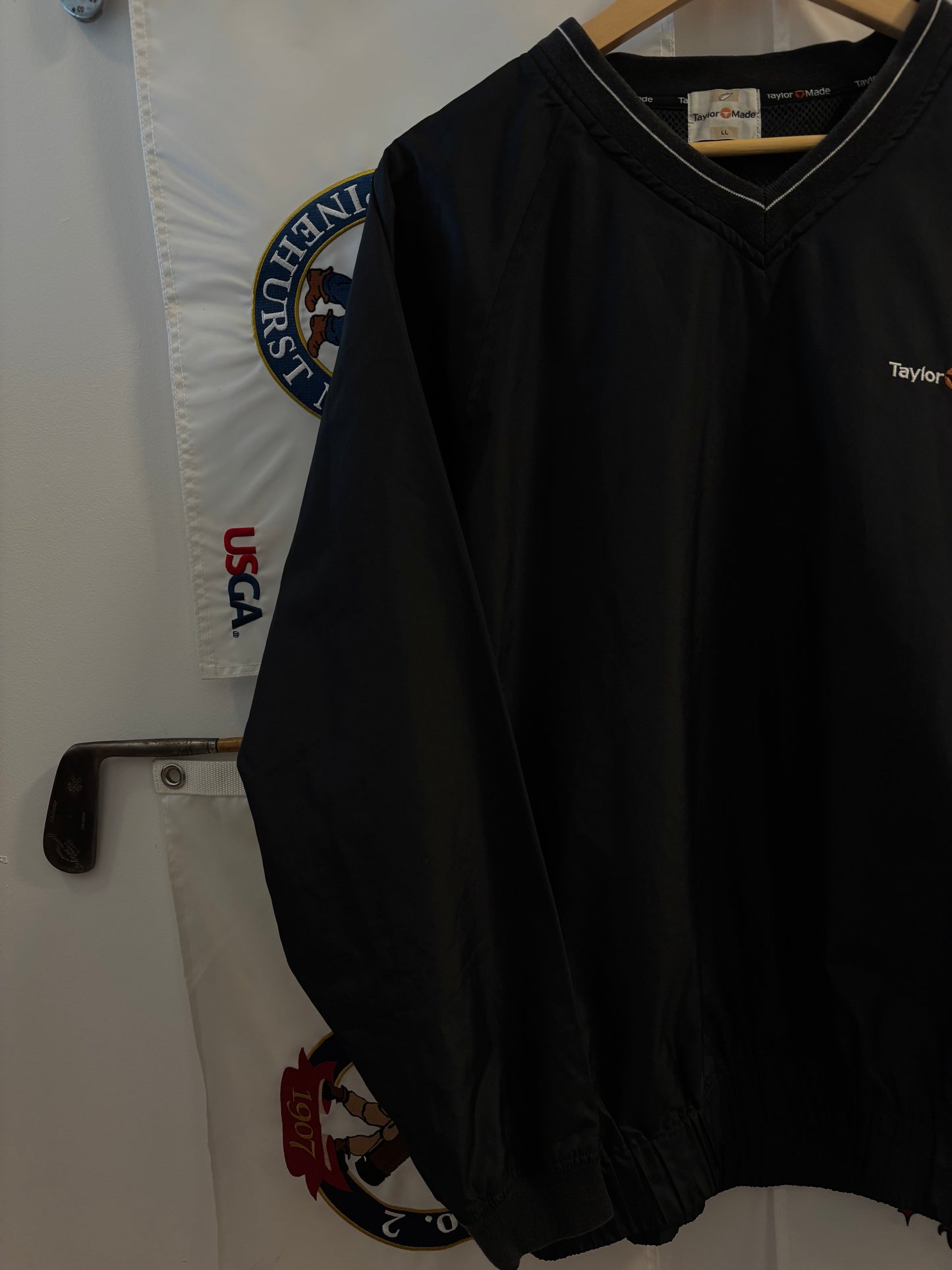 1990s Vintage Taylormade Script Logo Windbreaker