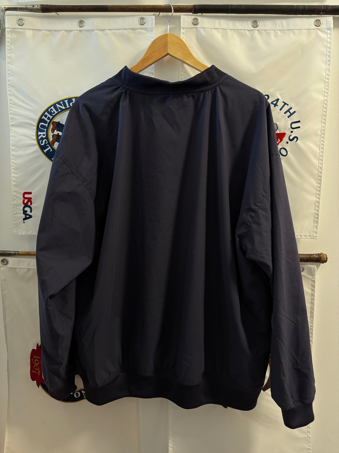 1990s Vintage Club Car Safety First Golf Cart Windbreaker