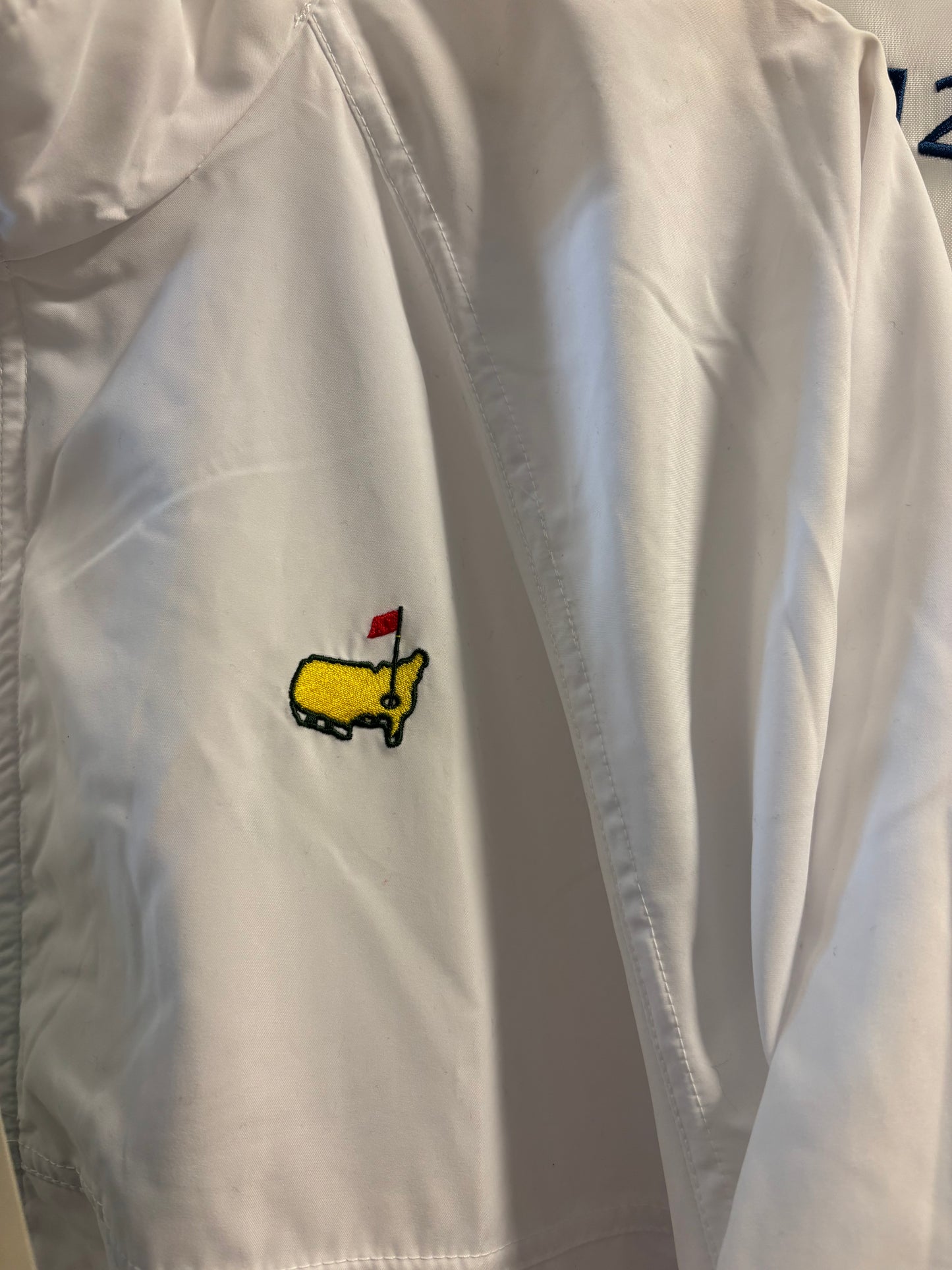 1990s Vintage Masters Slazenger White Windbreaker