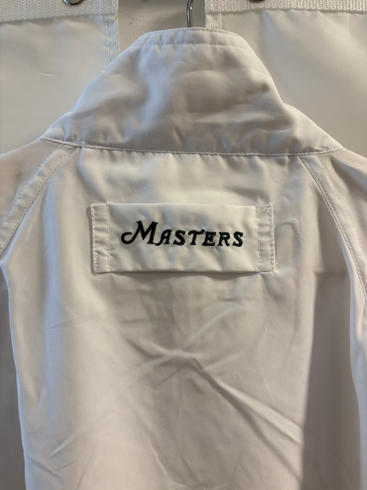1990s Vintage Masters Slazenger White Windbreaker