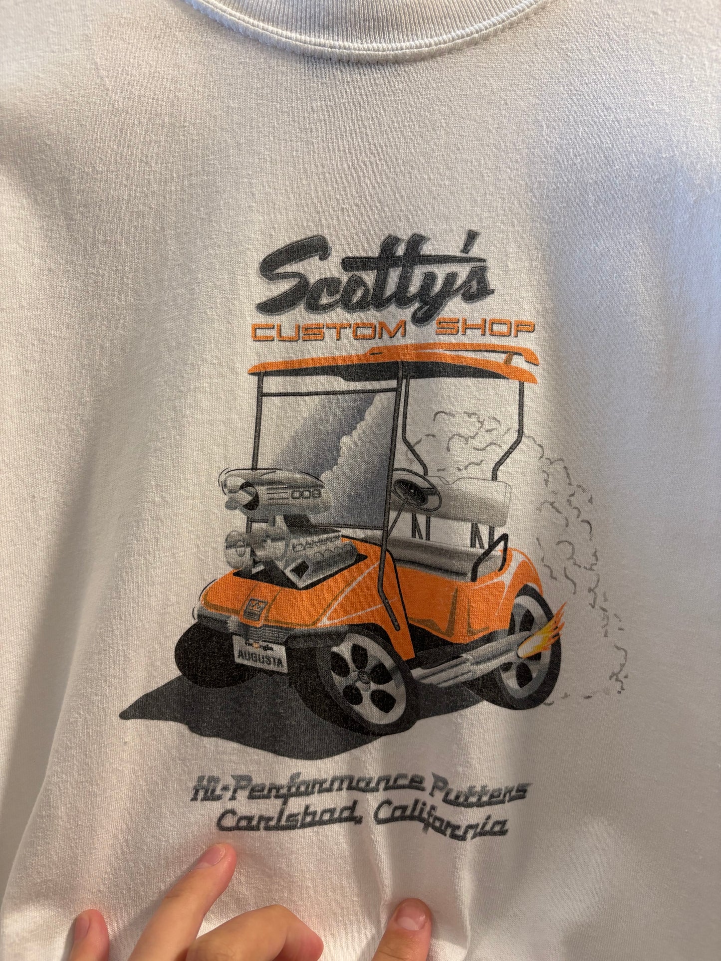 2006 Scotty Cameron Golf Cart/Augusta T Shirt