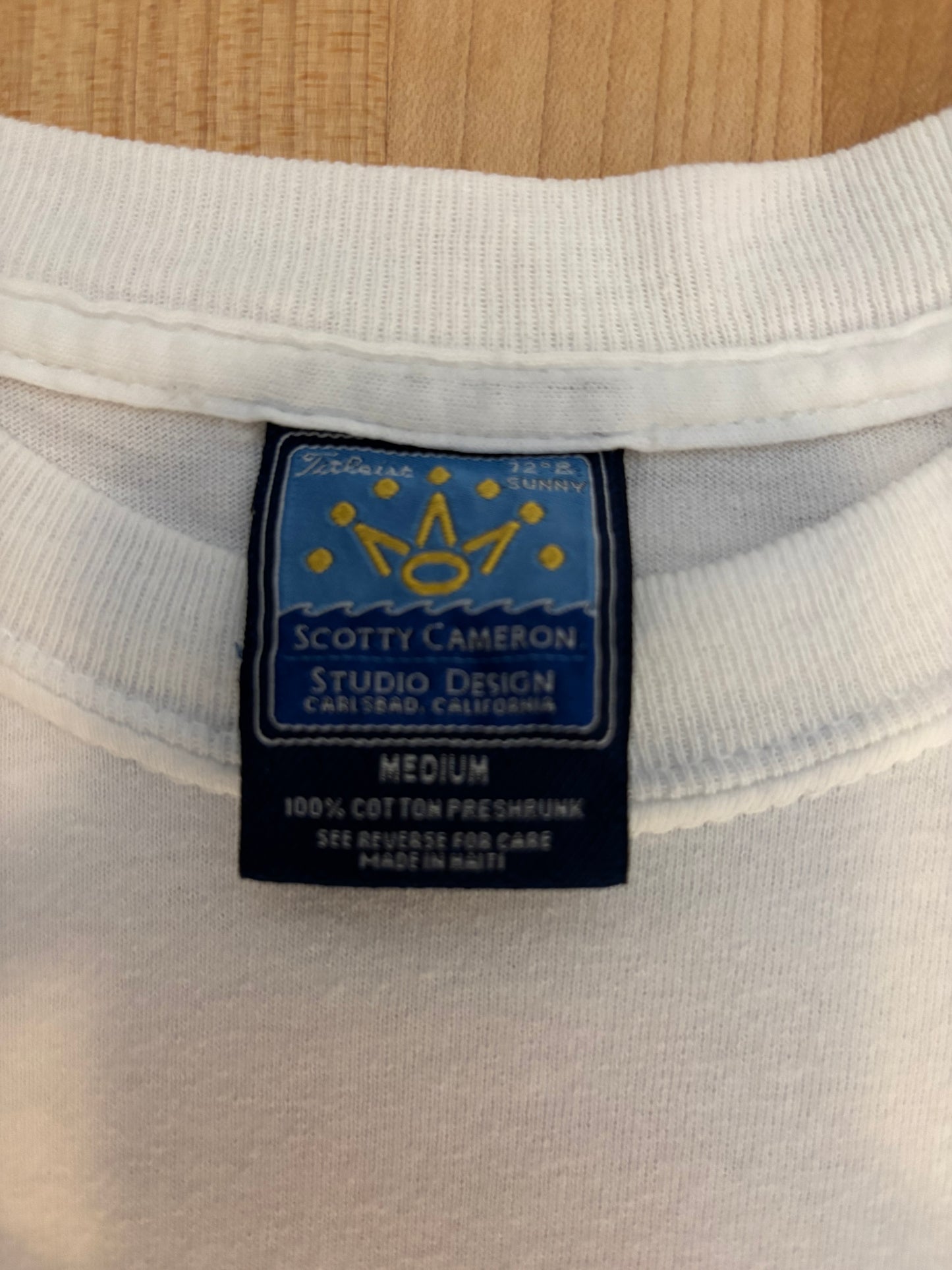 2006 Scotty Cameron Golf Cart/Augusta T Shirt