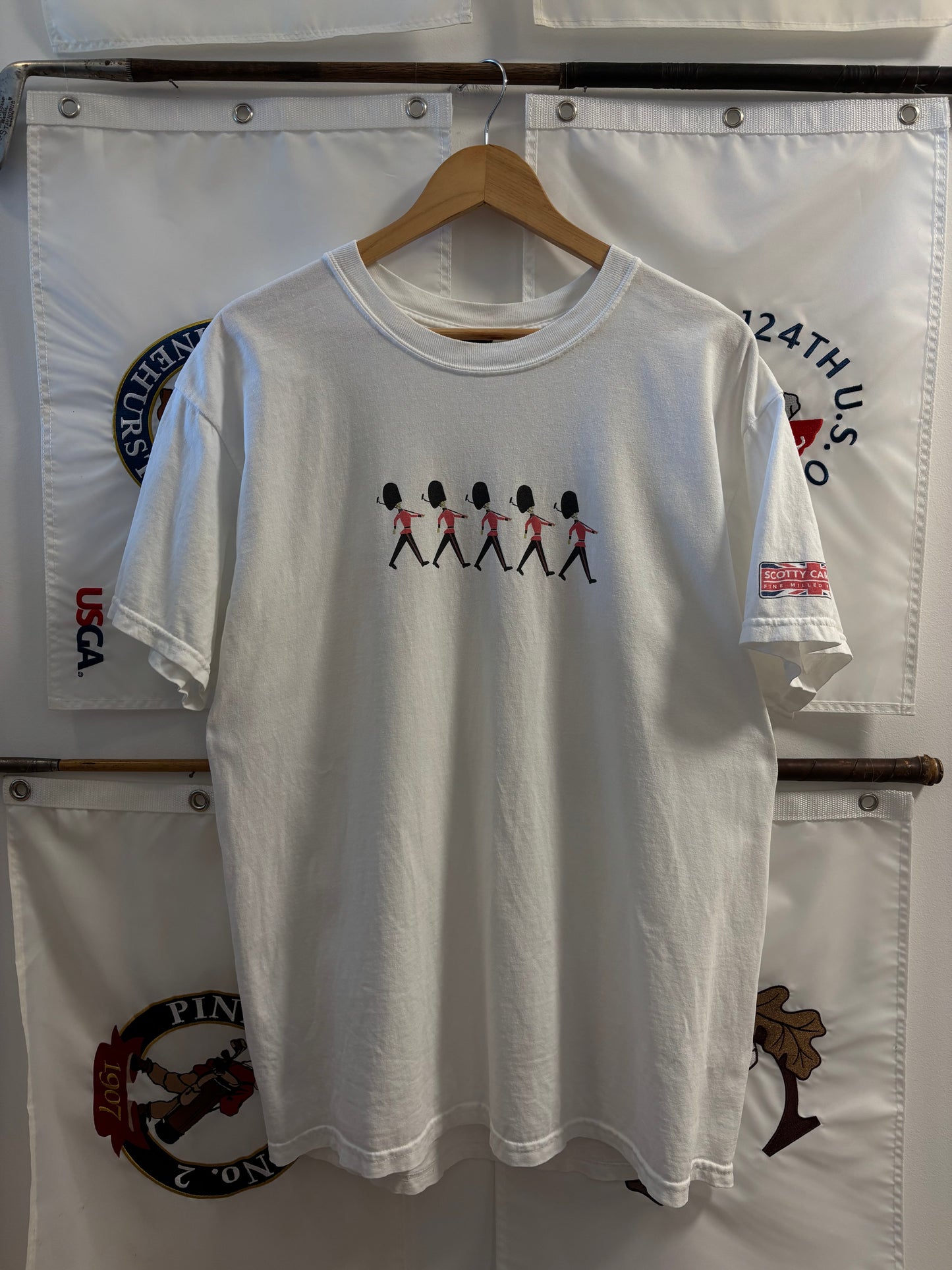 2005 Scotty Cameron British Open 2005, Royal Guards/UK Flag T Shirt