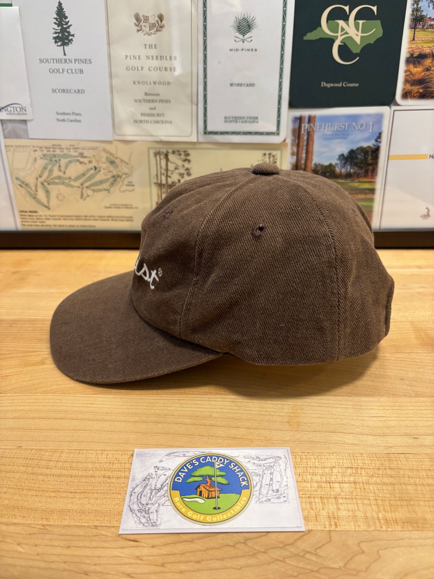 1990s Vintage Titleist Script Hat Green