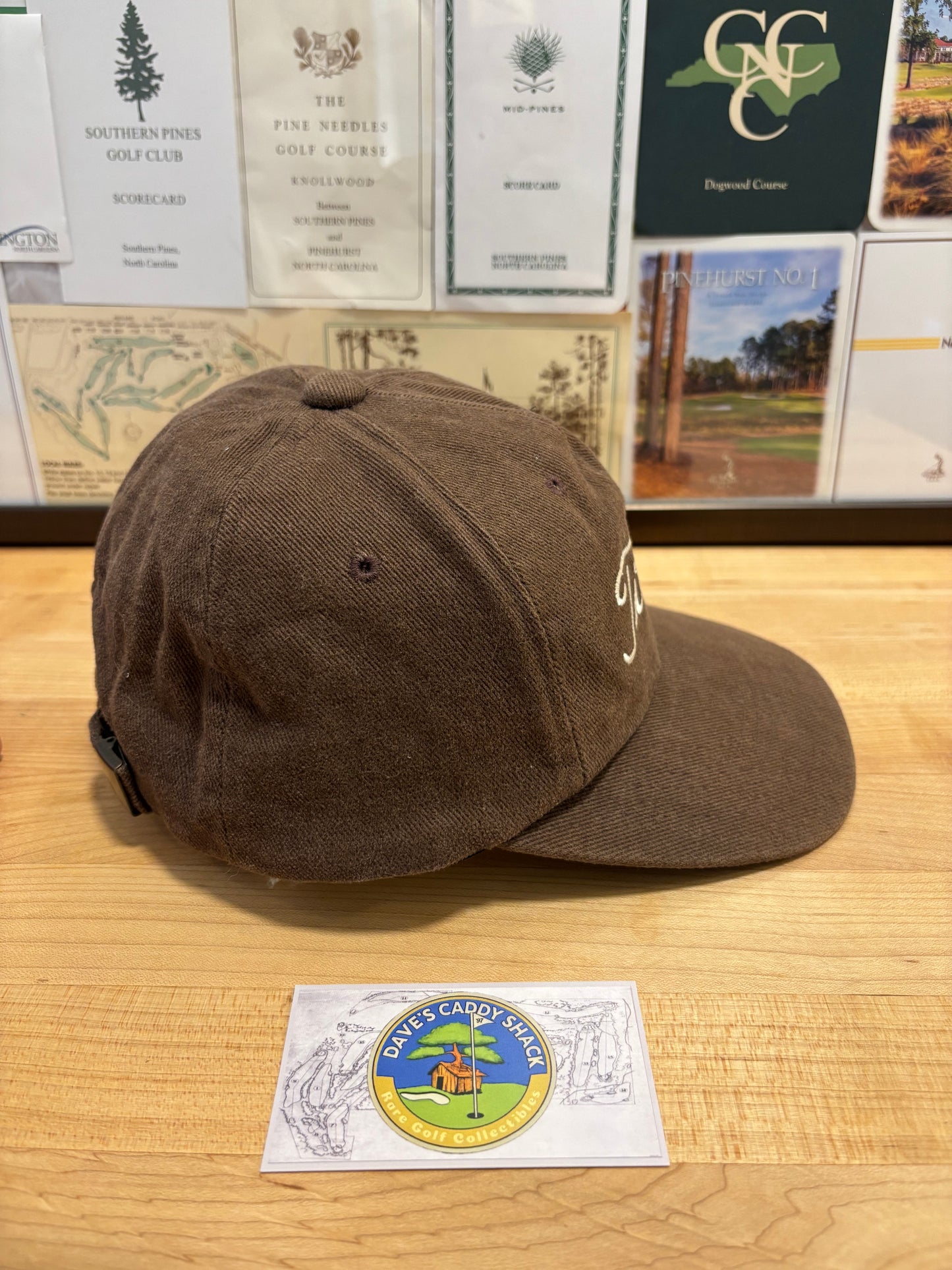 1990s Vintage Titleist Script Hat Green