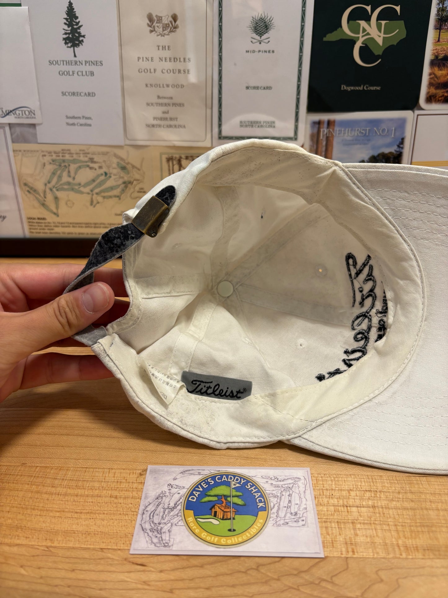 1990s Vintage Titleist Golf Symbol of Excellence Hat