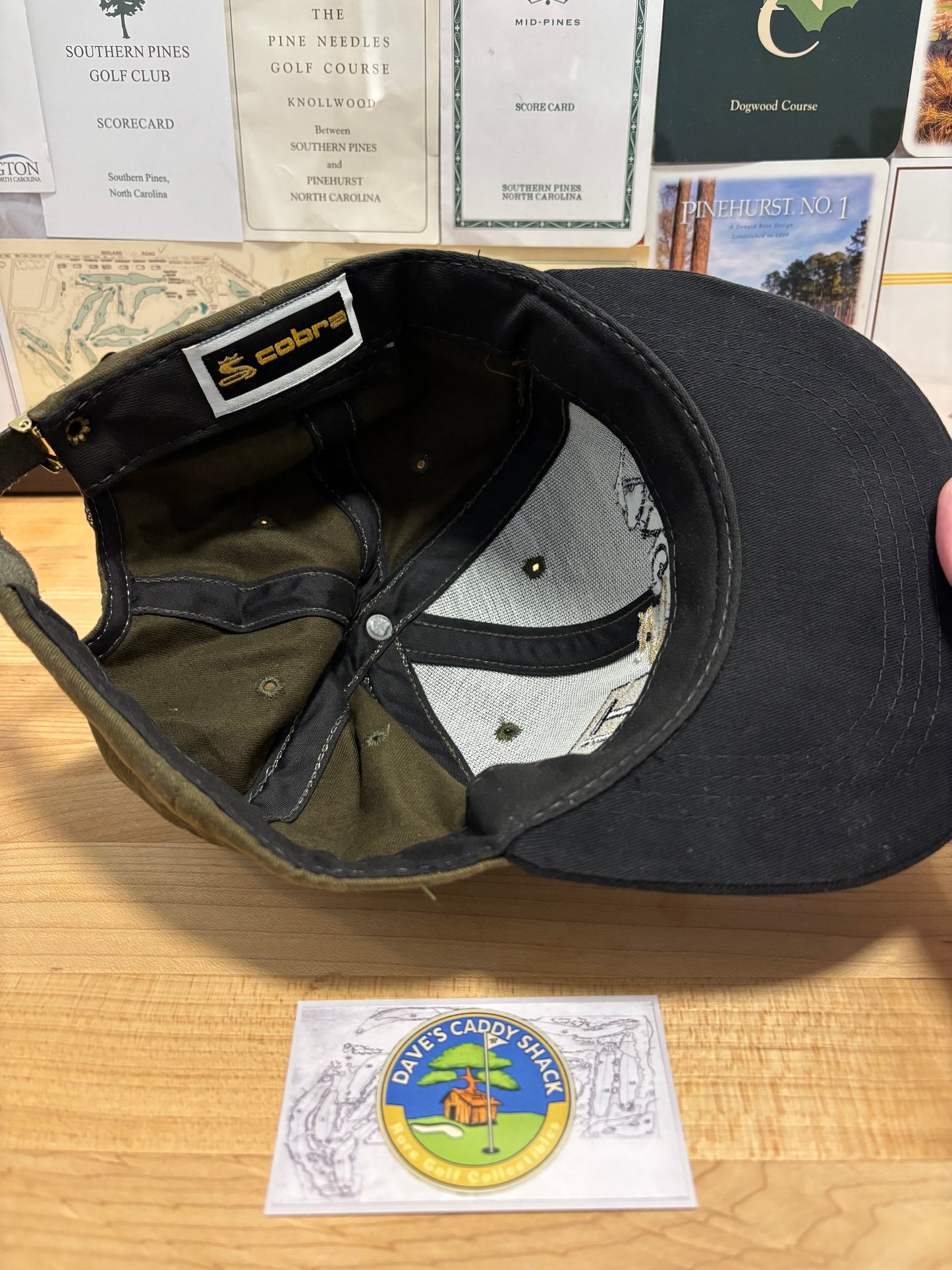 1990s Vintage Cobra Golf King Cobra Titanium Drivers Hat