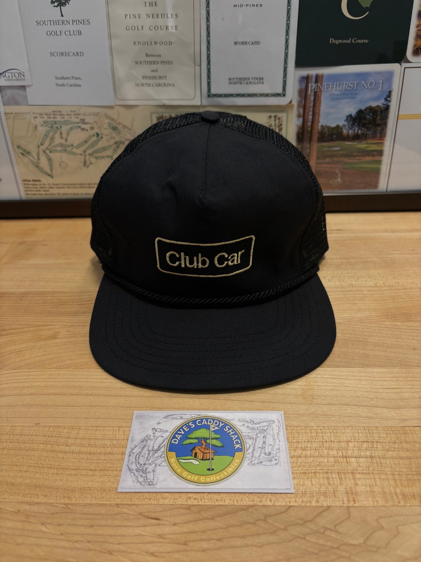 1990s Vintage Club Car Texace Rope Hat