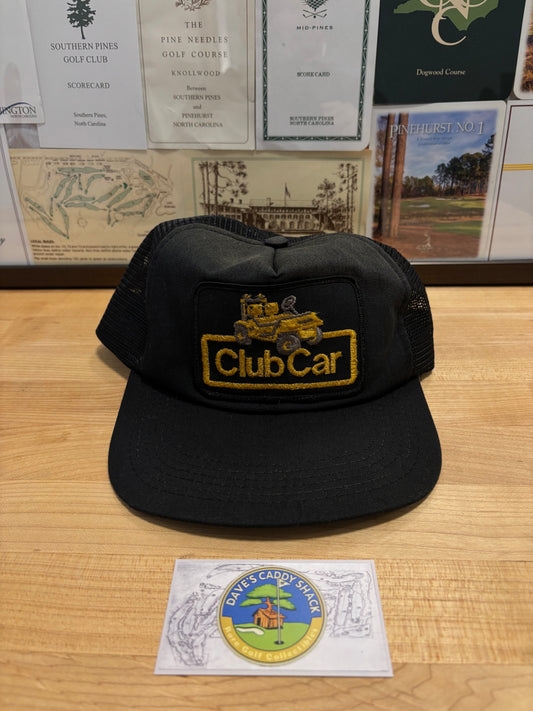 1990s Vintage Club Car Golf Cart Logo Hat