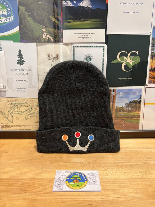 2000s Scotty Cameron Winter Hat/Toque Crown Logo
