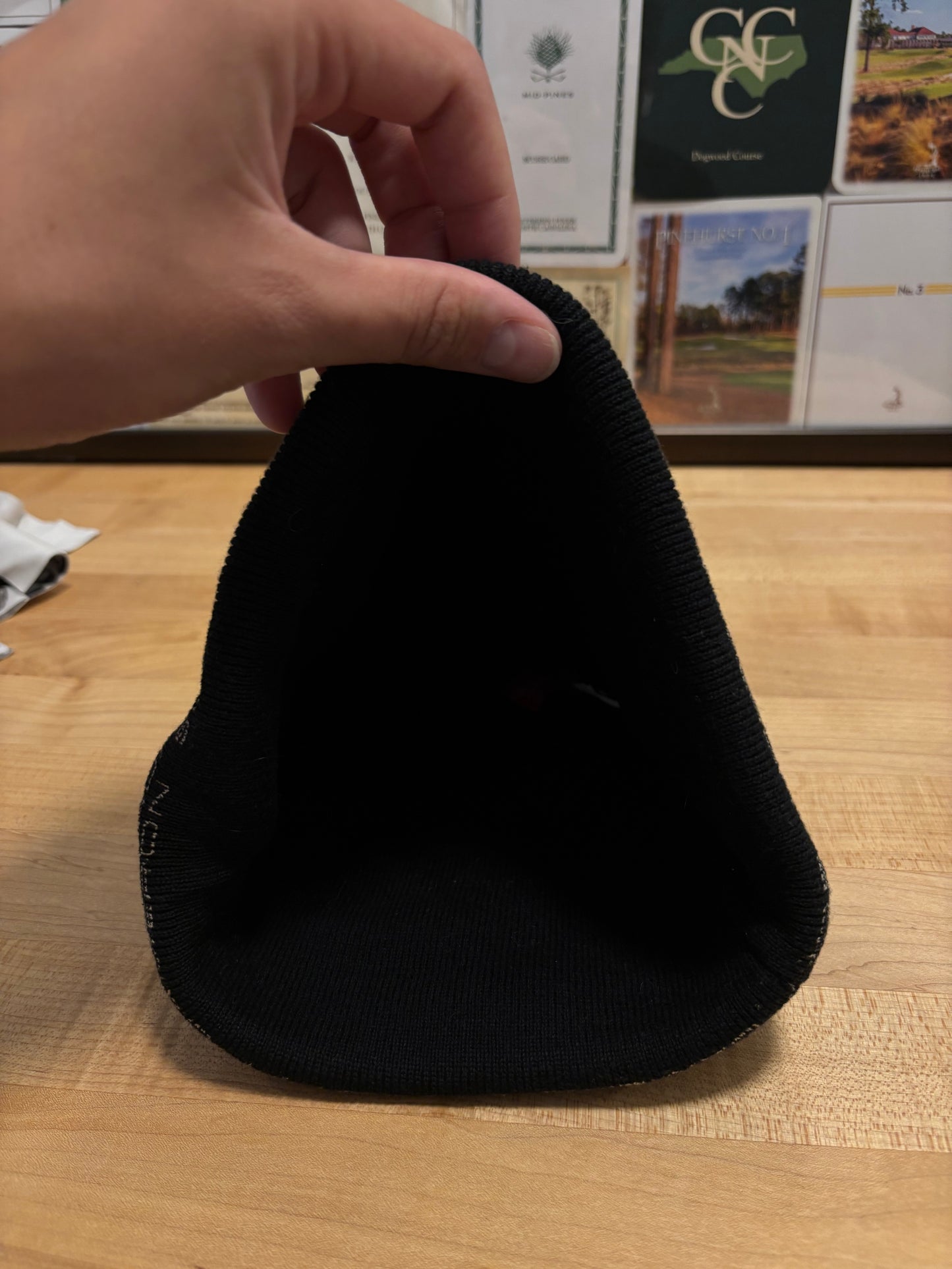 2000s Scotty Cameron Winter Hat/Toque Crown Script Logo Burg