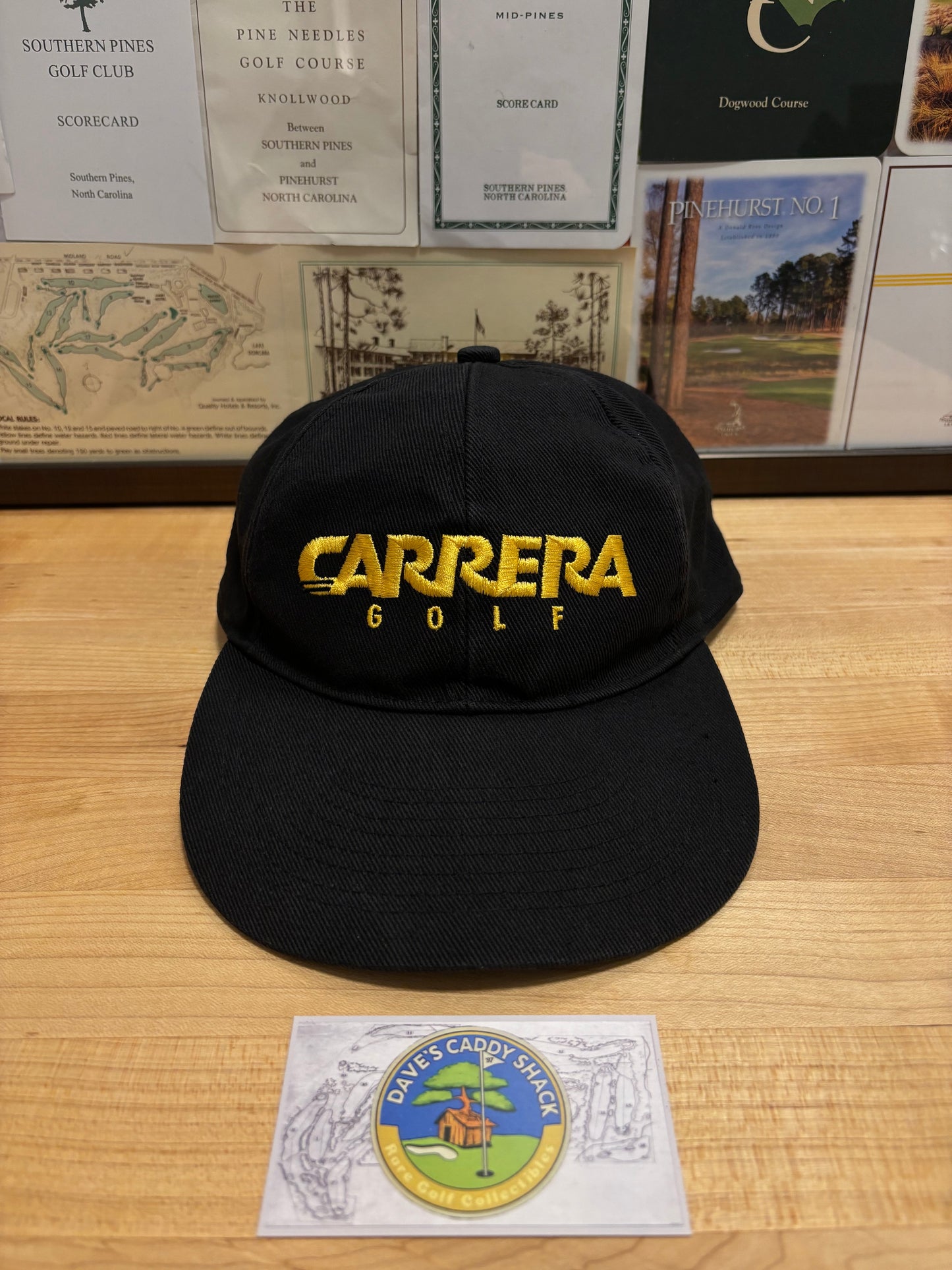 1990s Vintage Carrera Golf Script Logo