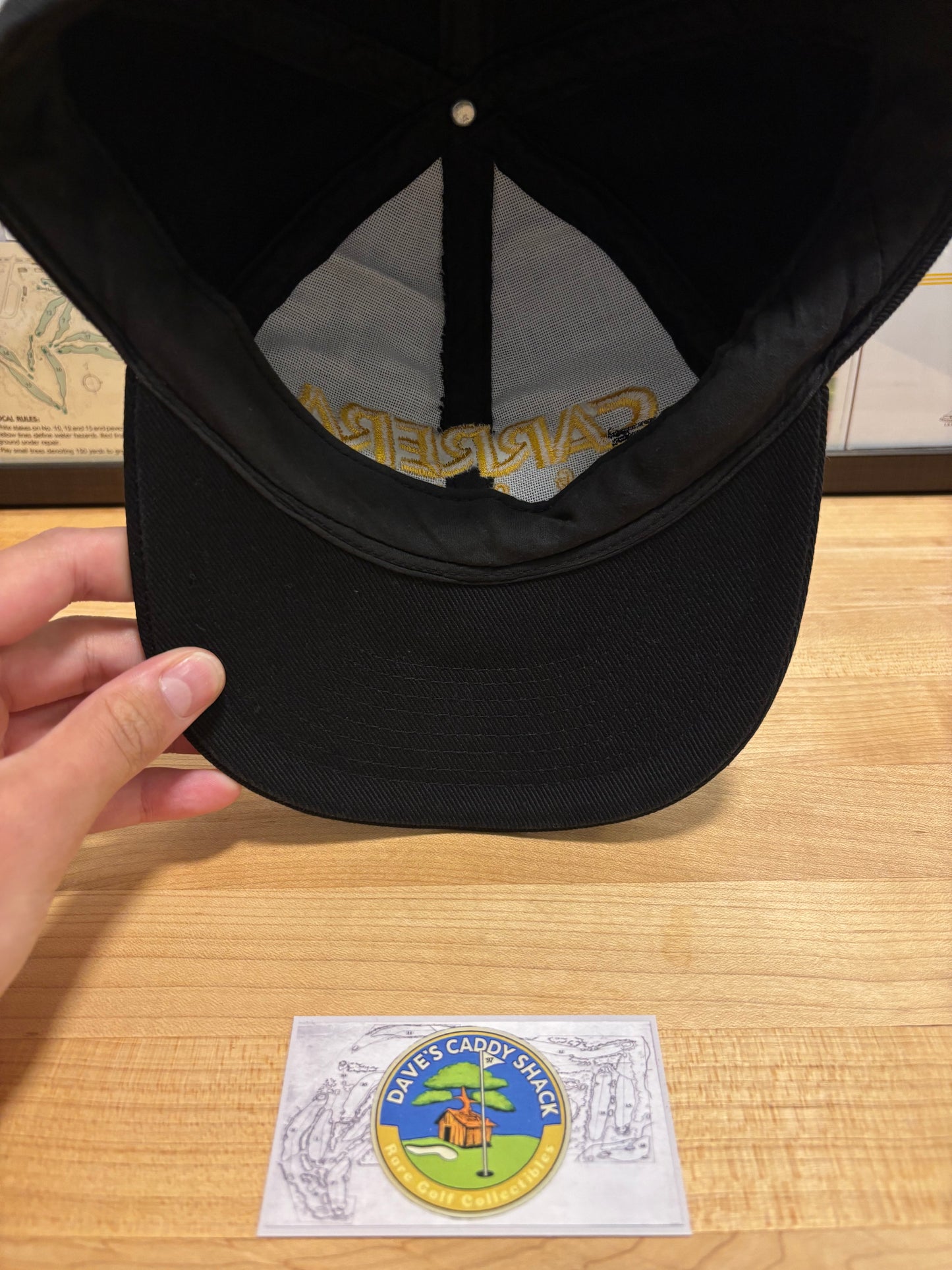 1990s Vintage Carrera Golf Script Logo