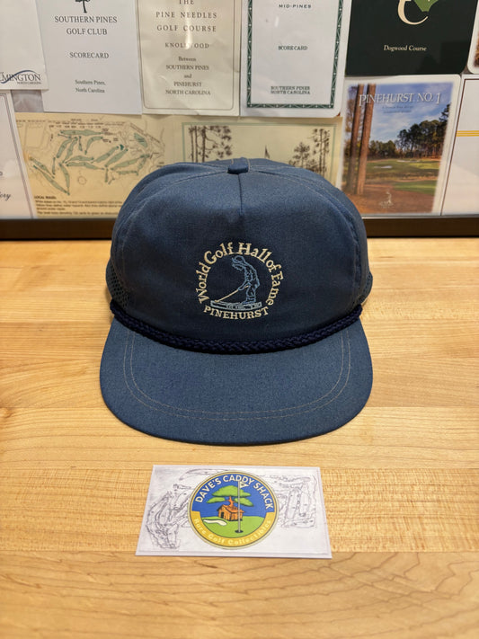 1990s Vintage Pinehurst World Golf Hall of Fame Imperial Rope Hat
