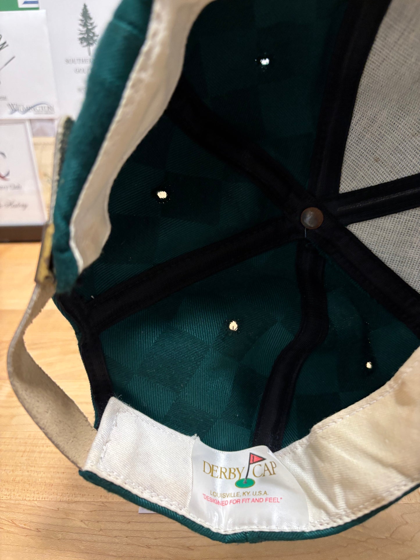 1990s Vintage Pinehurst World Golf Hall of Fame Imperial Rope Hat