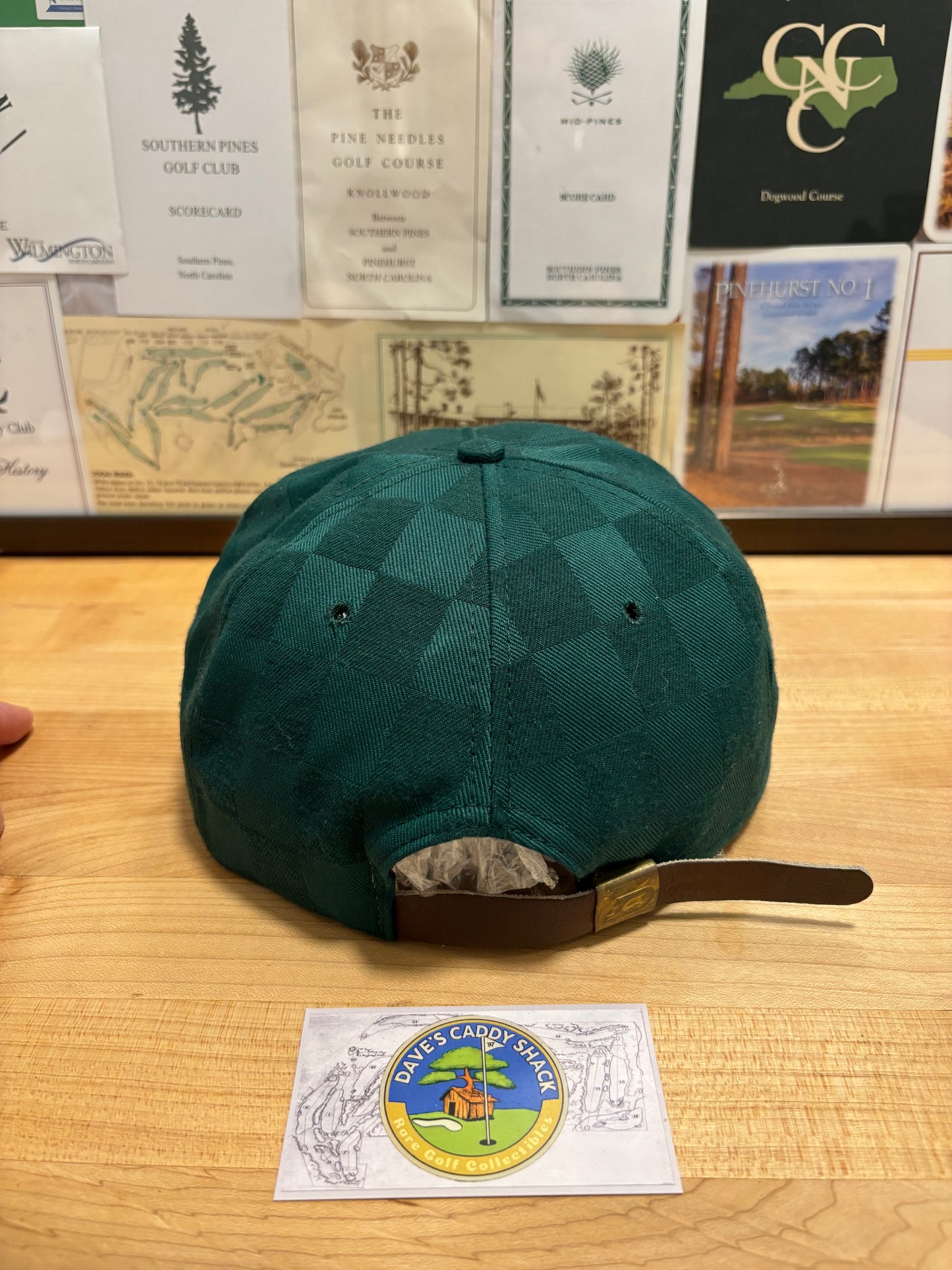 1990s Vintage Pinehurst Derby Script Logo Rope Hat