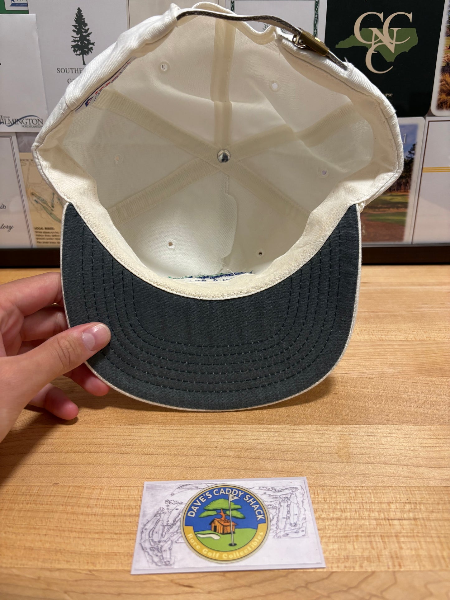 1990s Vintage Pebble Beach Texace Rope Hat