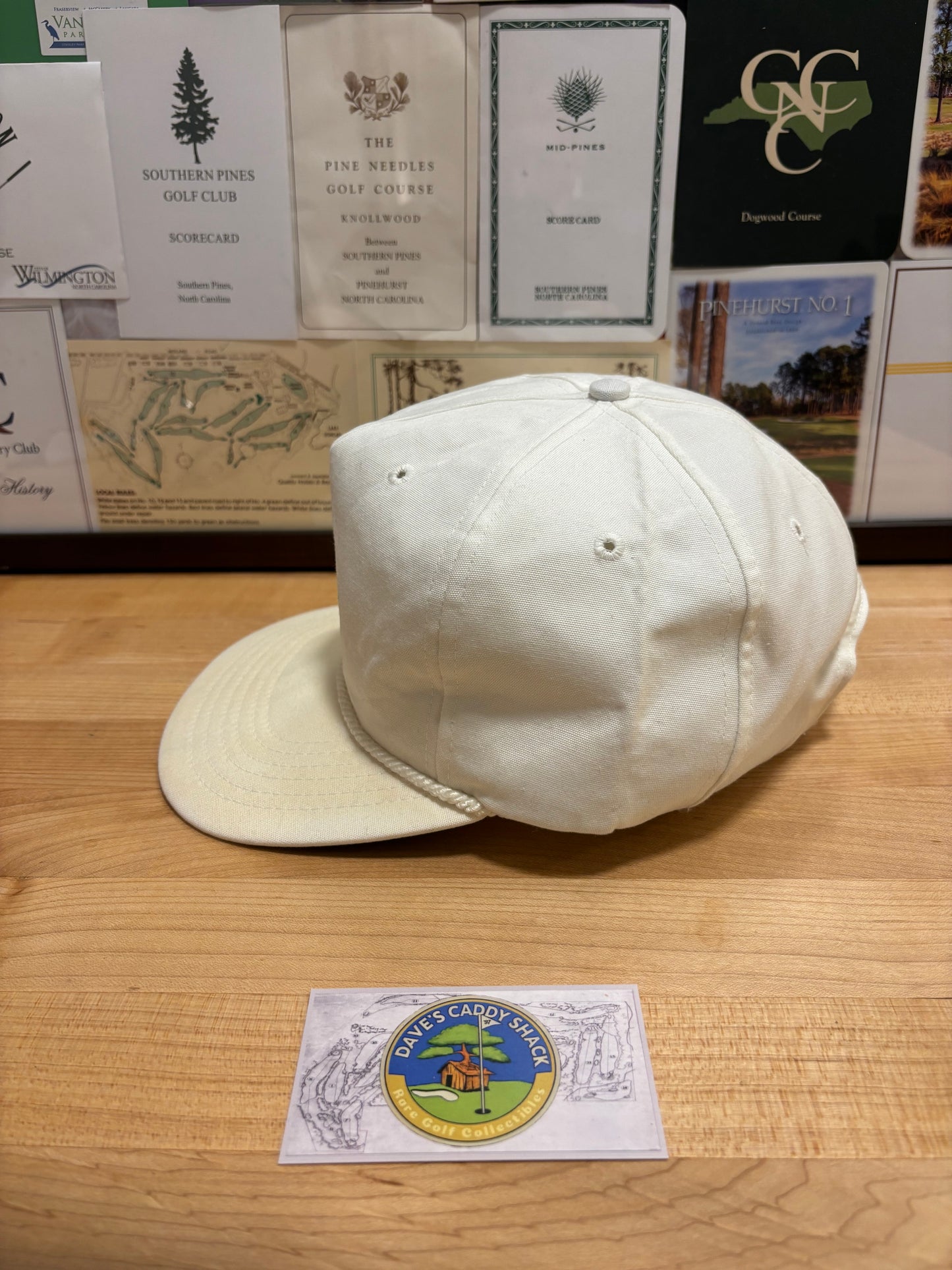 1990s Vintage Pebble Beach Texace Rope Hat