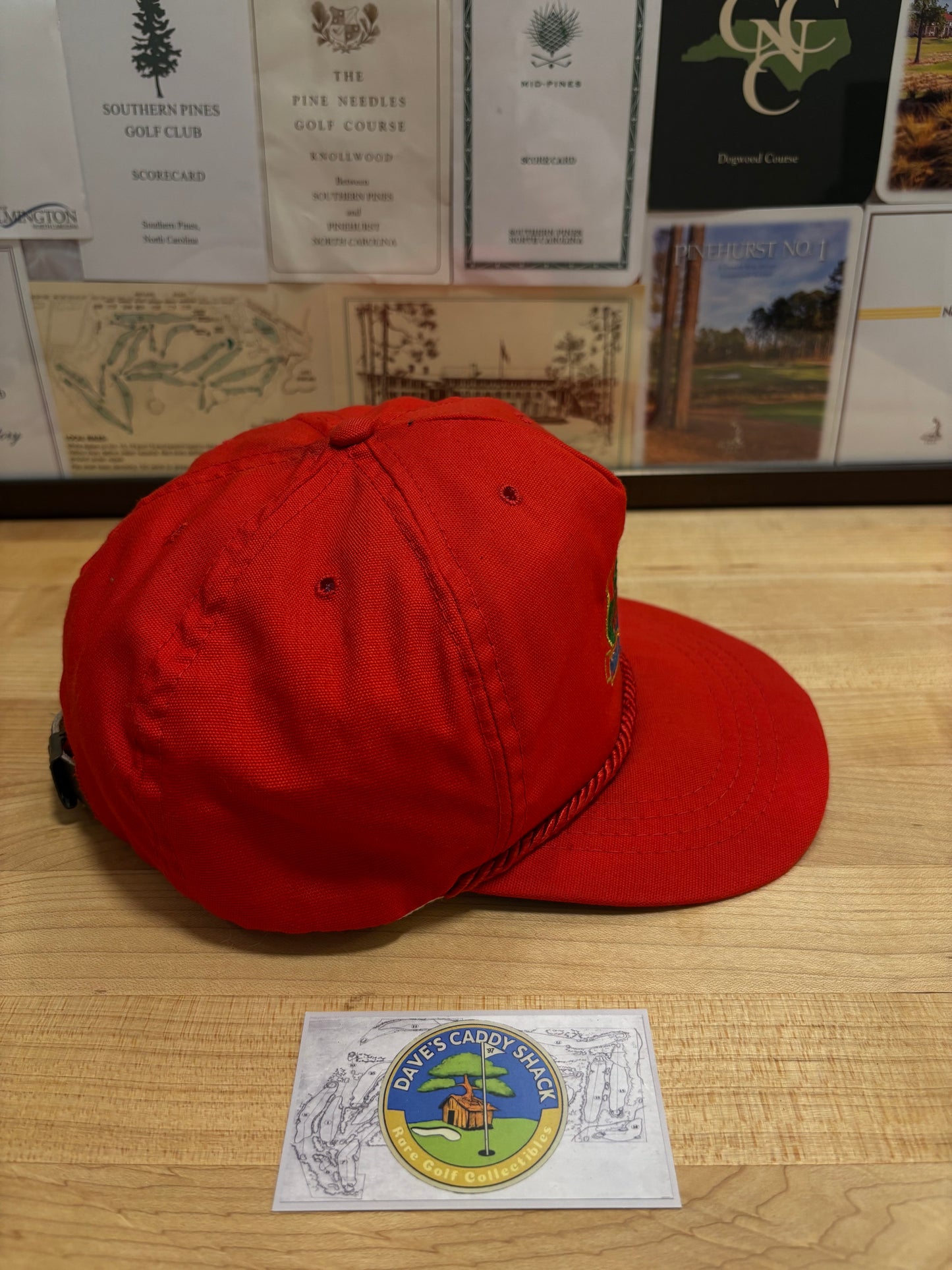 1990s Vintage Pebble Beach Shore Logo Hat