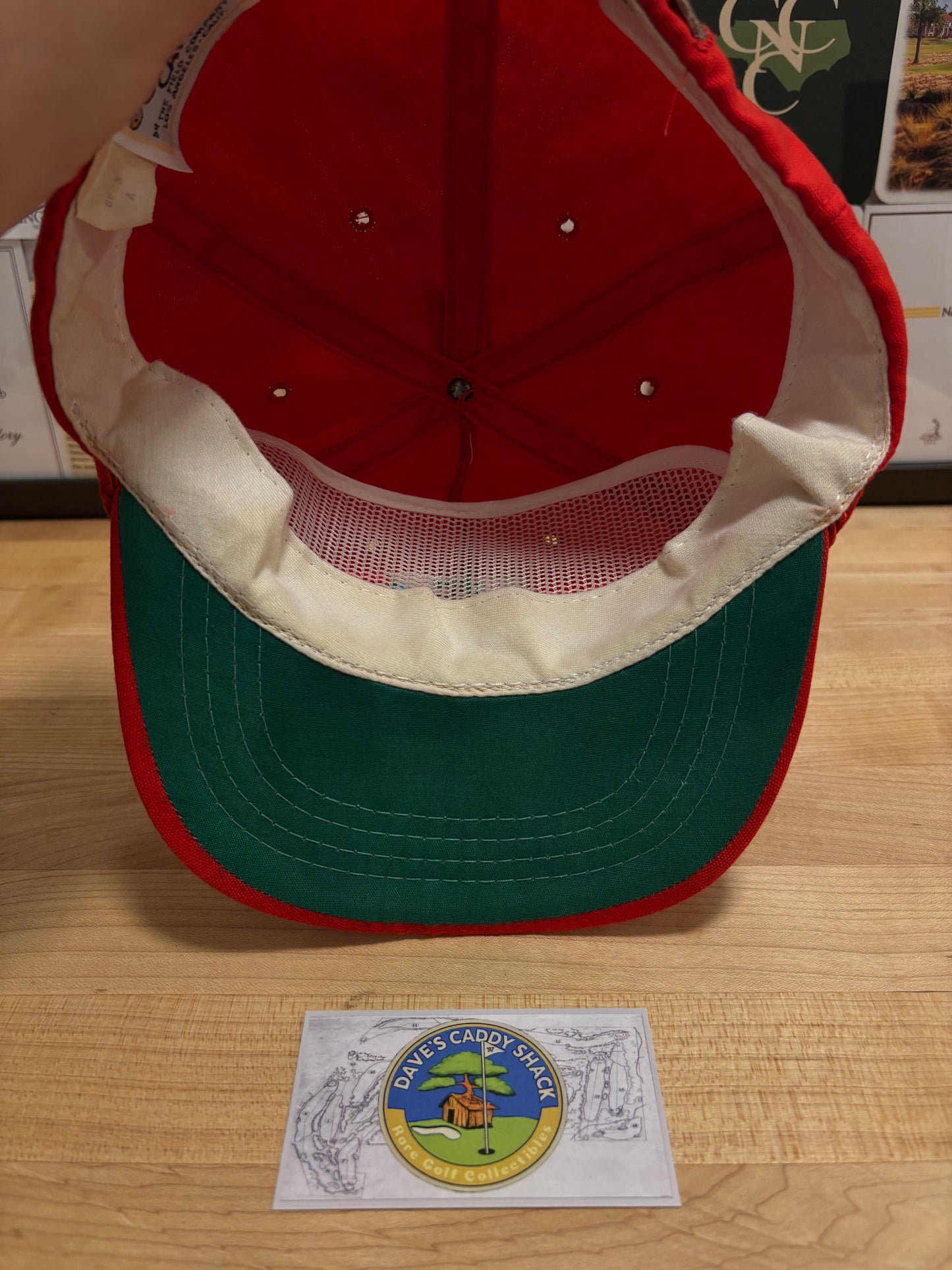 1990s Vintage Pebble Beach Shore Logo Hat