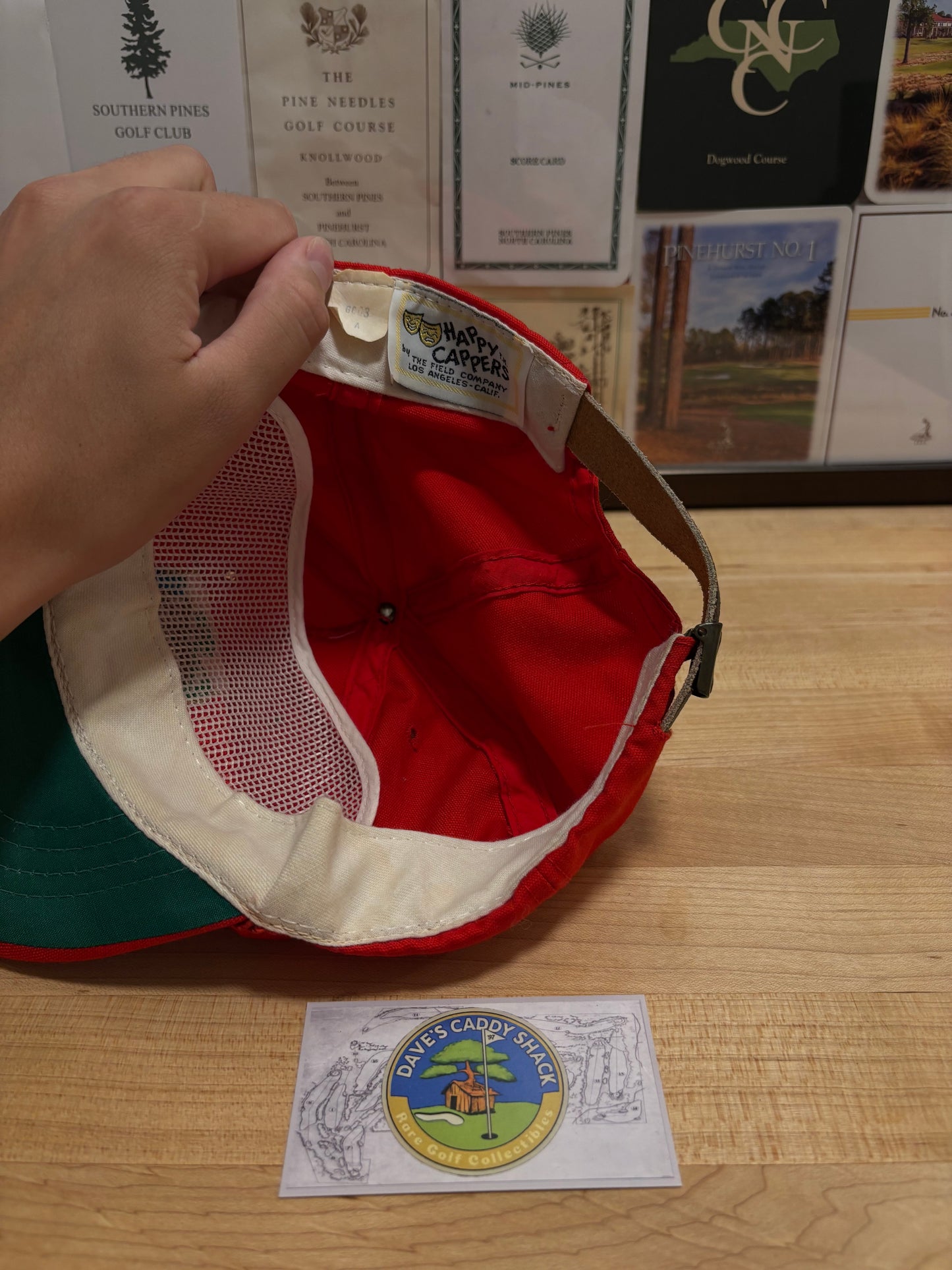 1990s Vintage Pebble Beach Shore Logo Hat