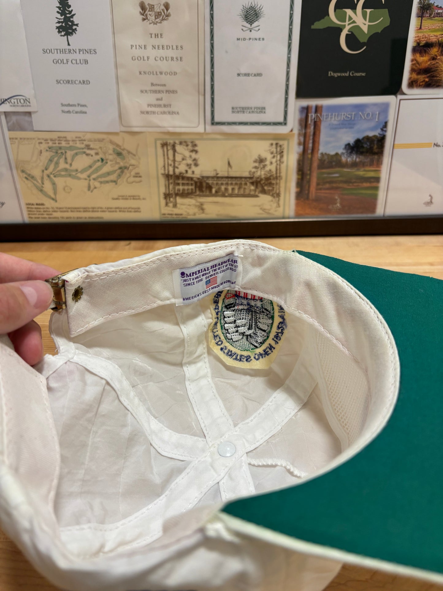 1992 Vintage US Open Pebble Beach Imperial Rope Hat