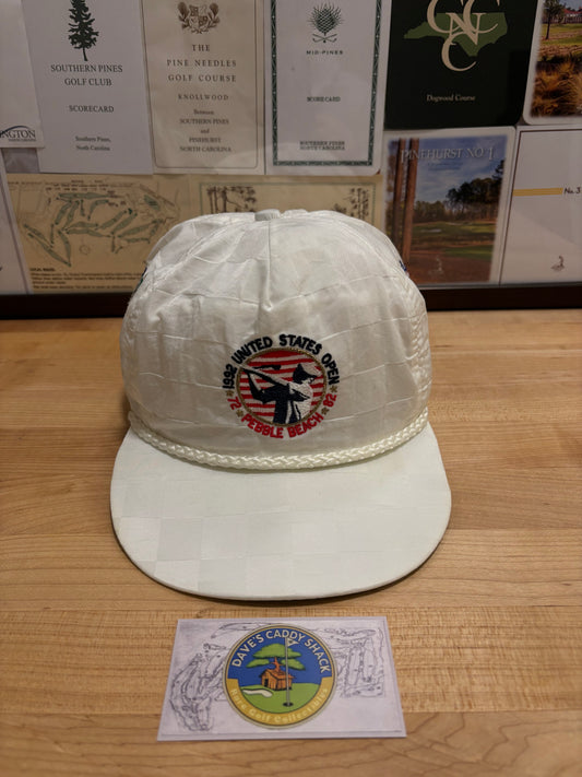 1992 Vintage US Open Pebble Beach Imperial Rope Hat