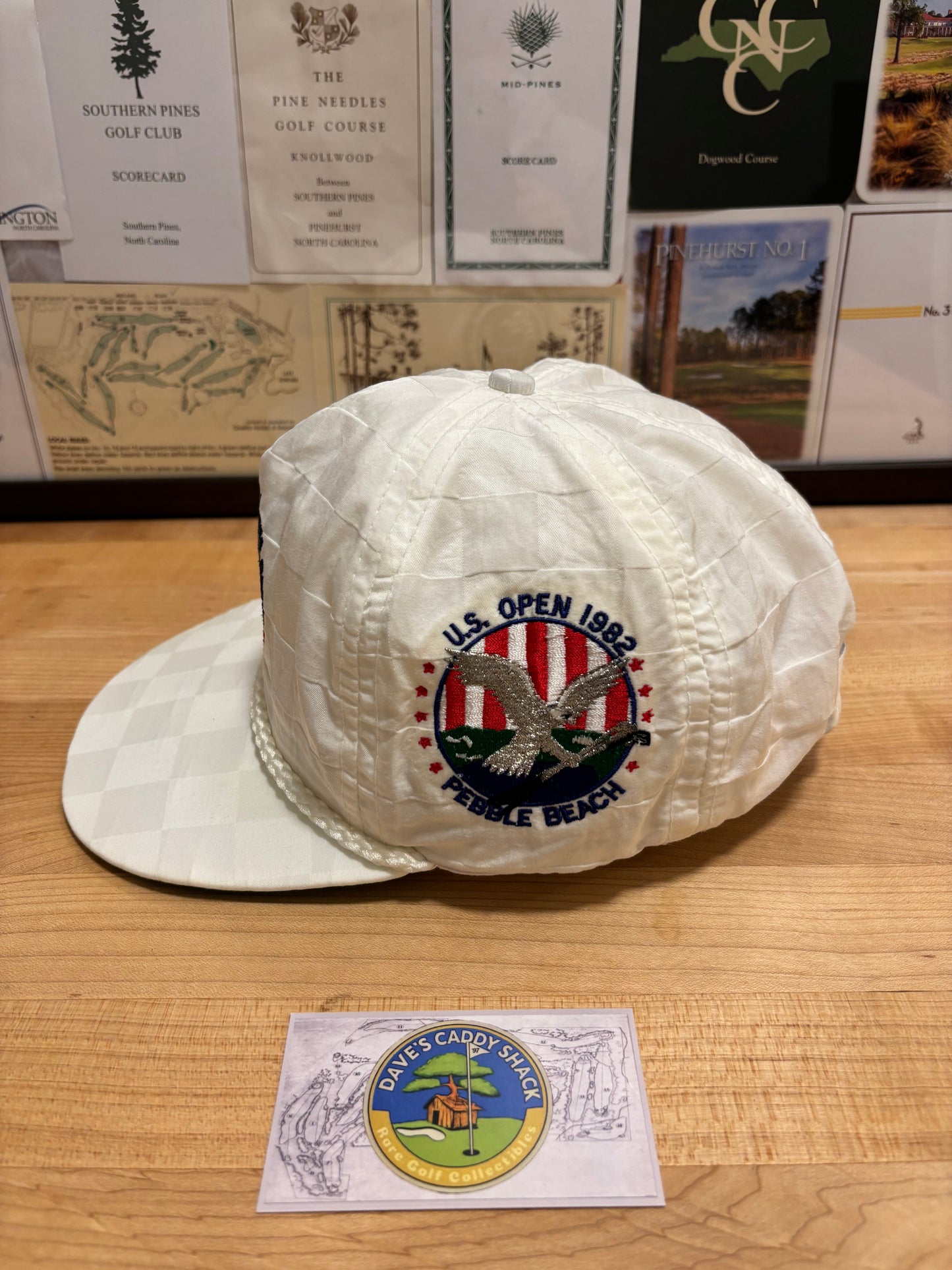 1992 Vintage US Open Pebble Beach Imperial Rope Hat