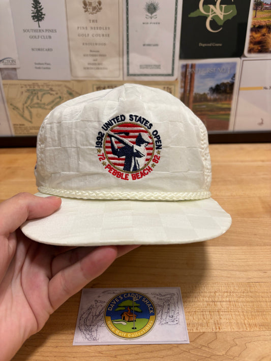1992 Vintage US Open Pebble Beach Imperial Rope Hat