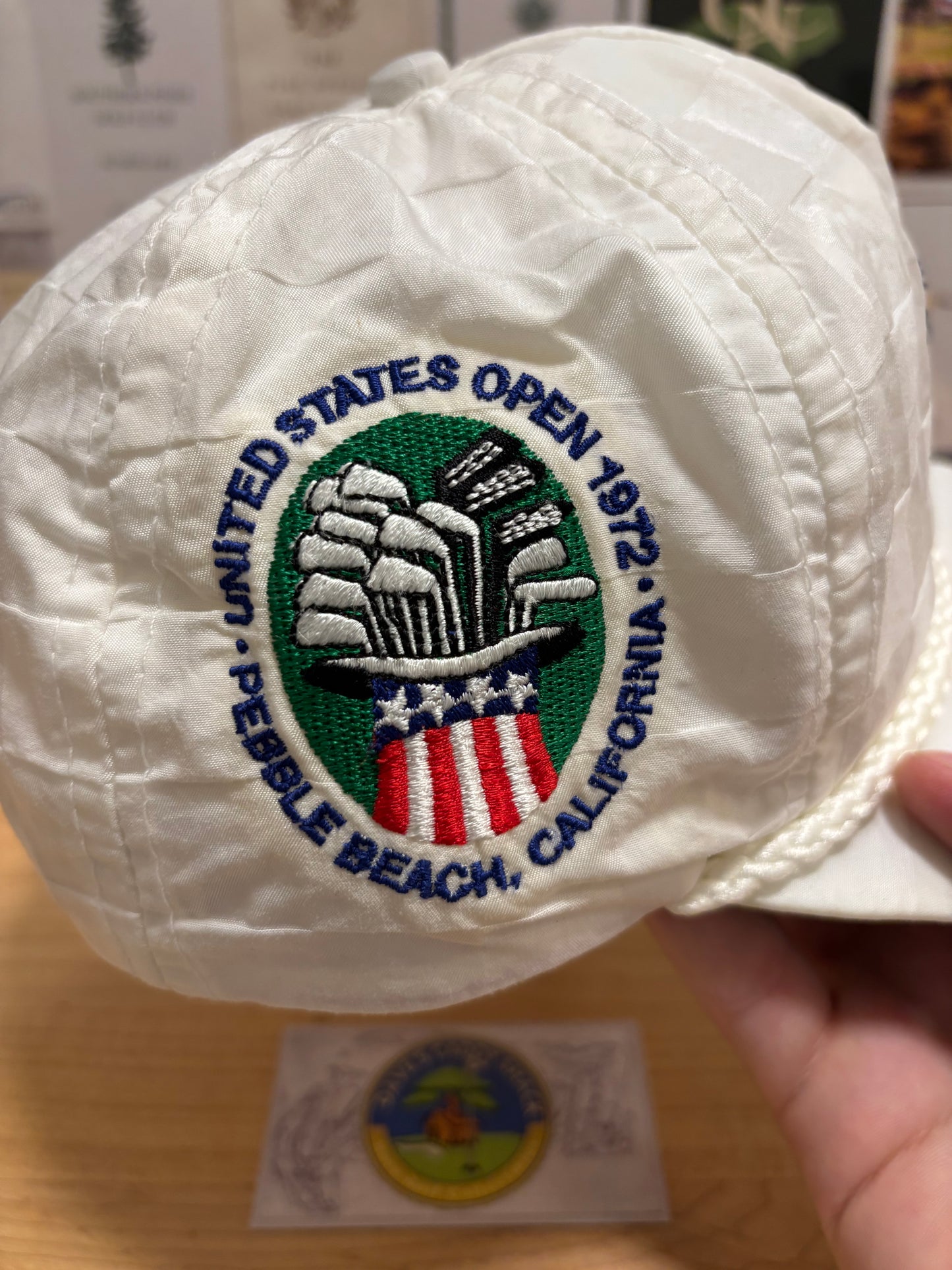 1992 Vintage US Open Pebble Beach Imperial Rope Hat