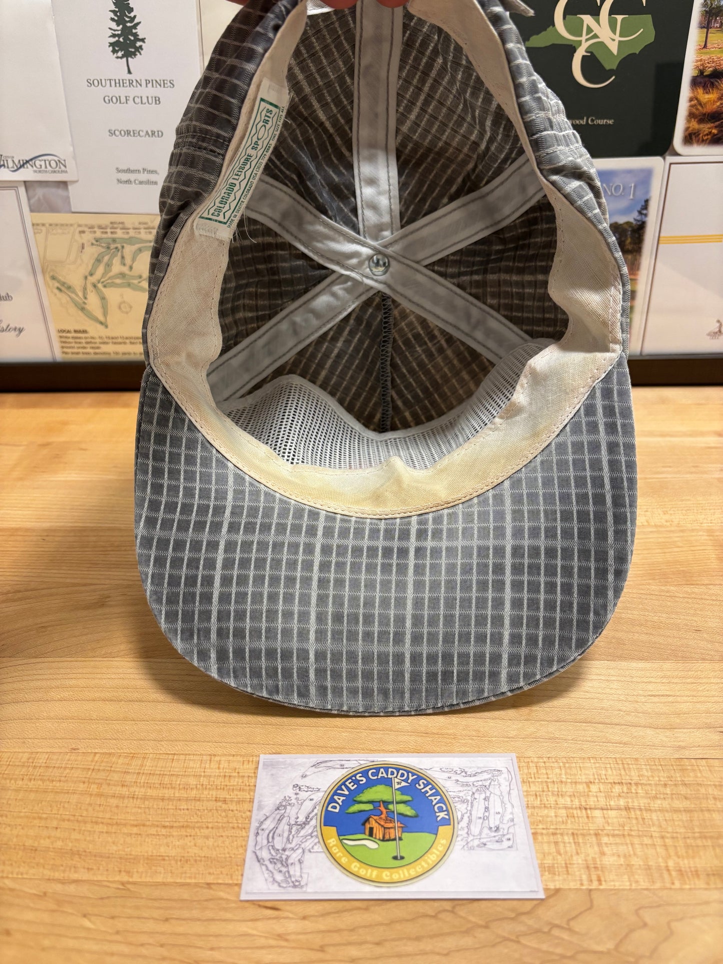 1990s Vintage Poppy Hills Pebble Beach Logo Hat