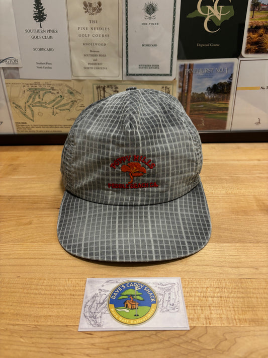 1990s Vintage Poppy Hills Pebble Beach Logo Hat