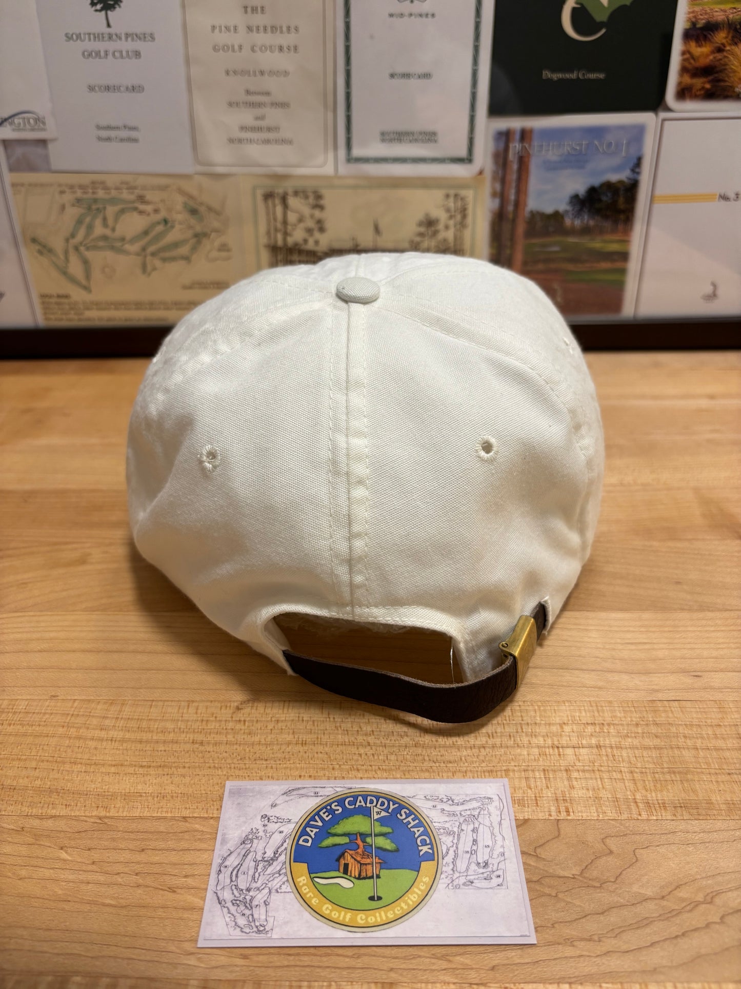 1990s Vintage Trump Doral Blue Monster Golf Club Texace Rope Hat