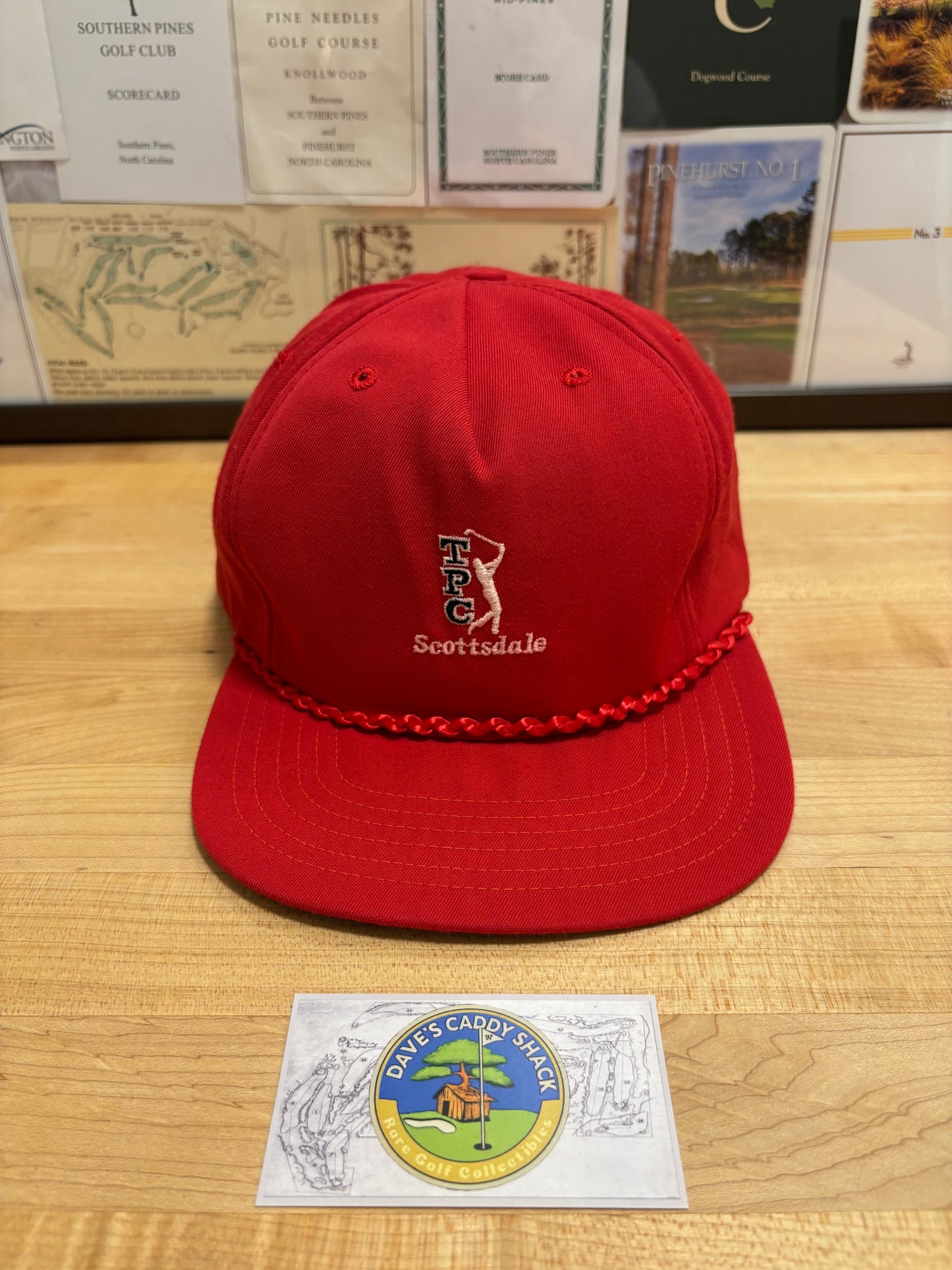 1990s Vintage TPC Scottsdale New Era Rope Hat