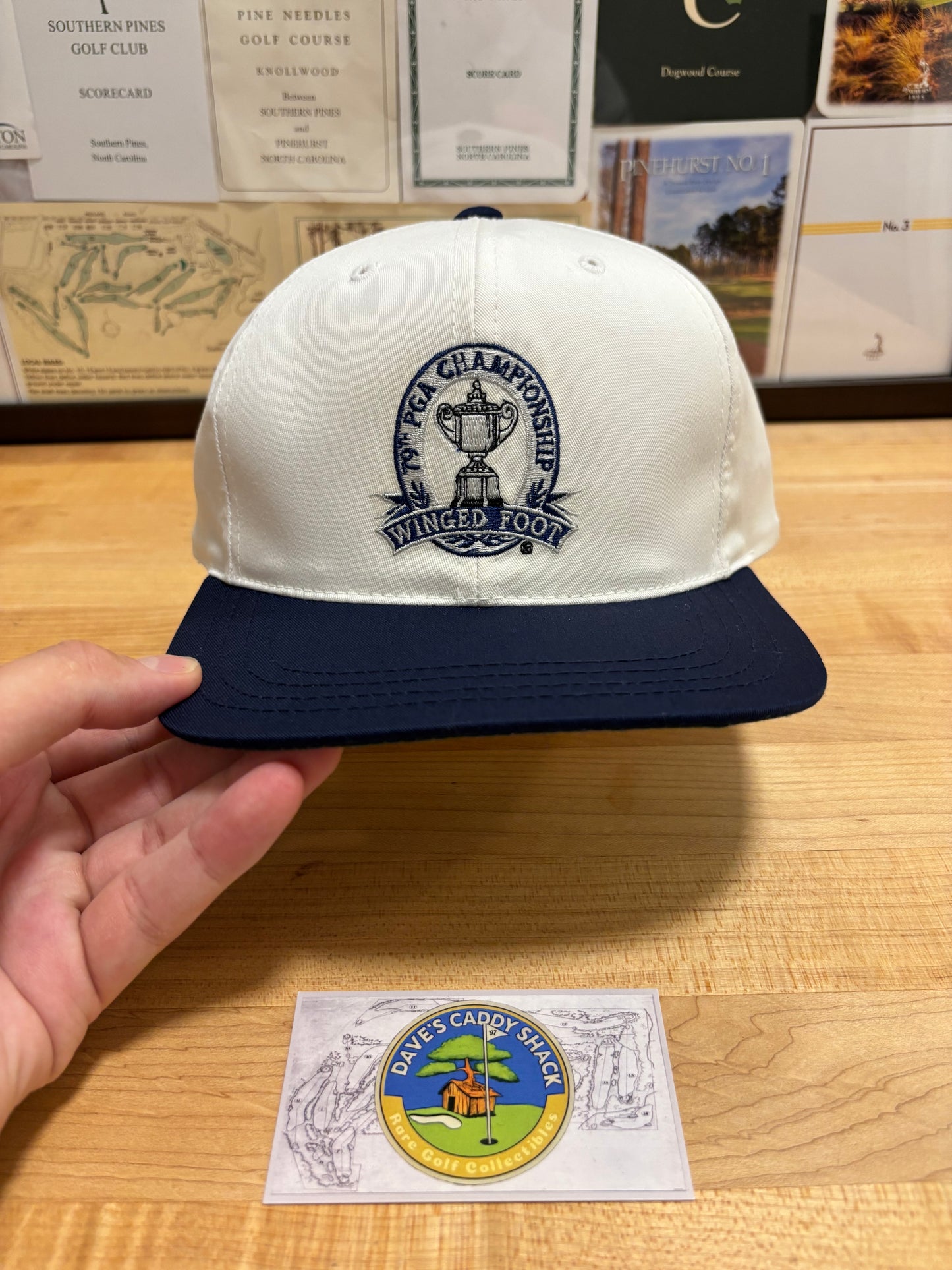 1997 Vintage PGA Championship Winged Foot Imperial Hat