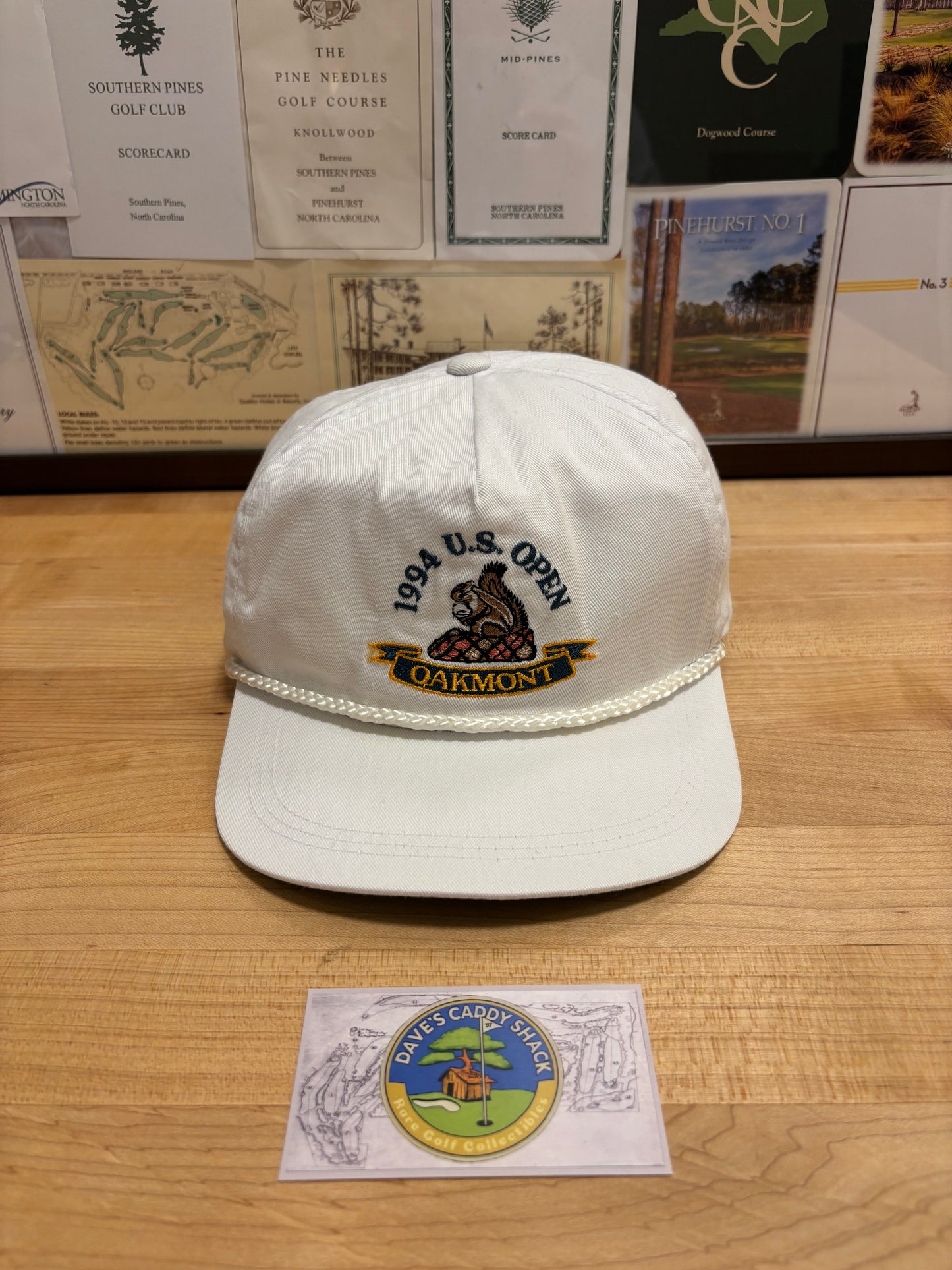 1994 Vintage US Open Oakmont Rope Hat