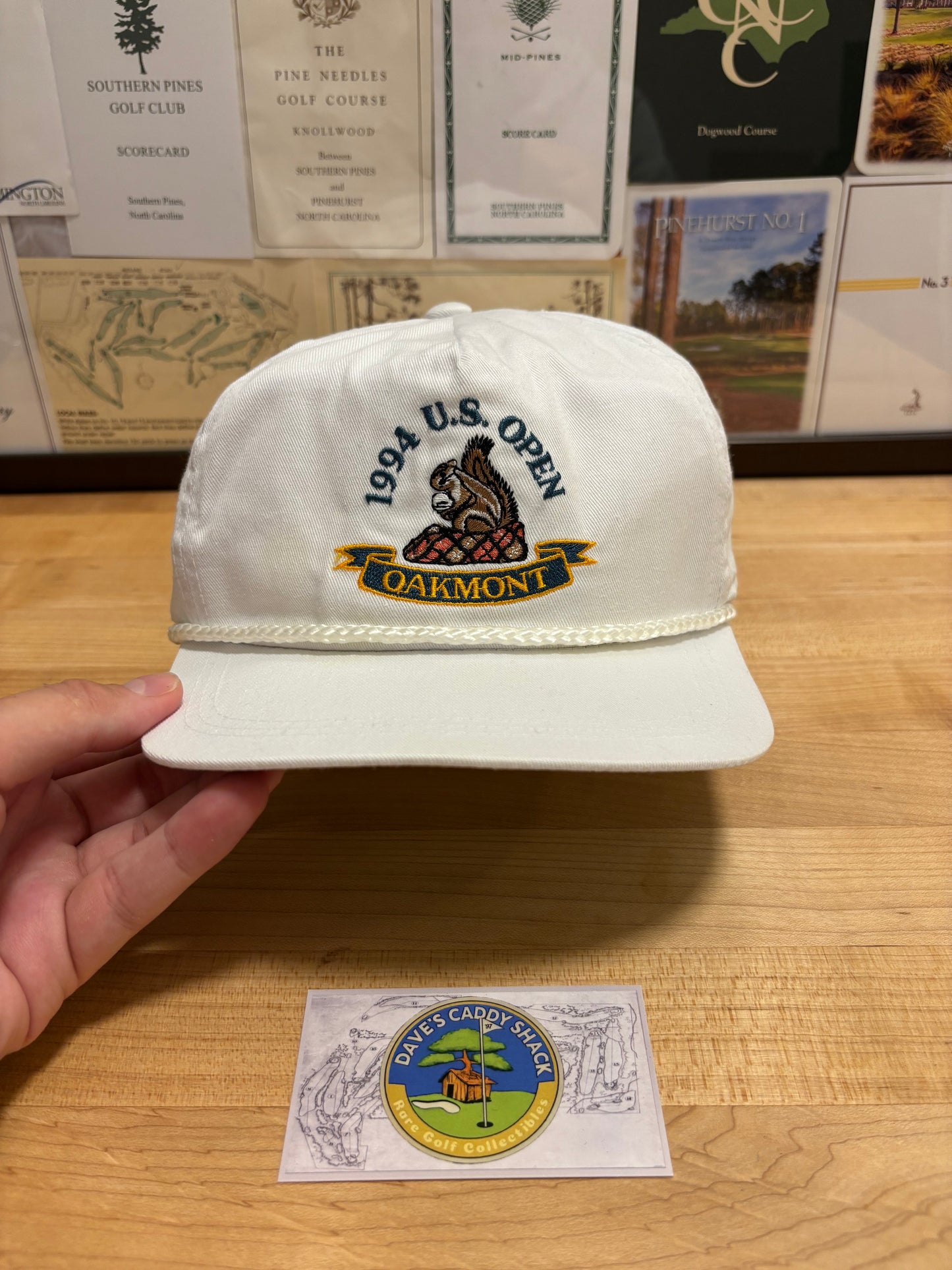 1994 Vintage US Open Oakmont Rope Hat