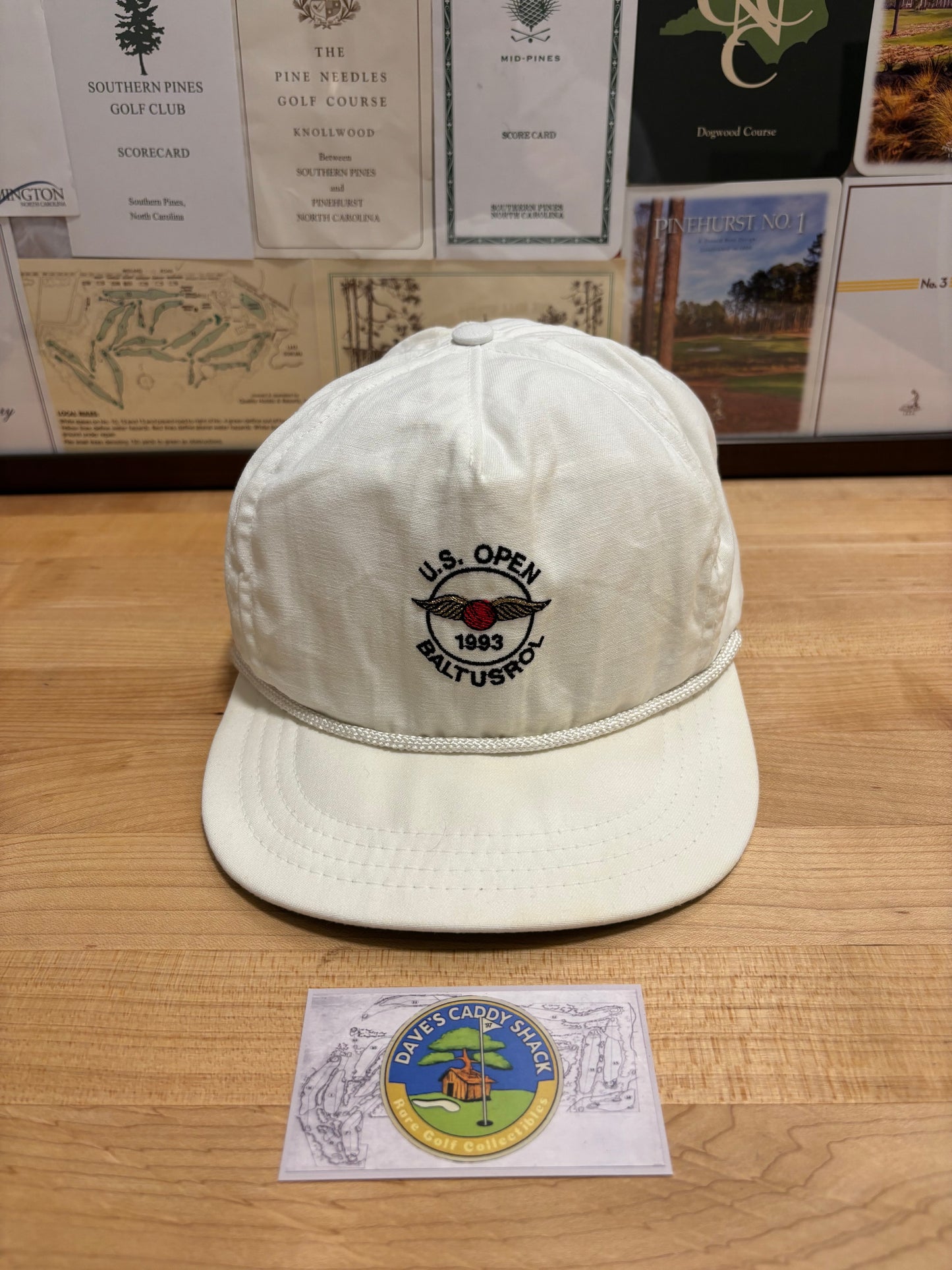 1993 Vintage US Open Baltusrol Rope Hat