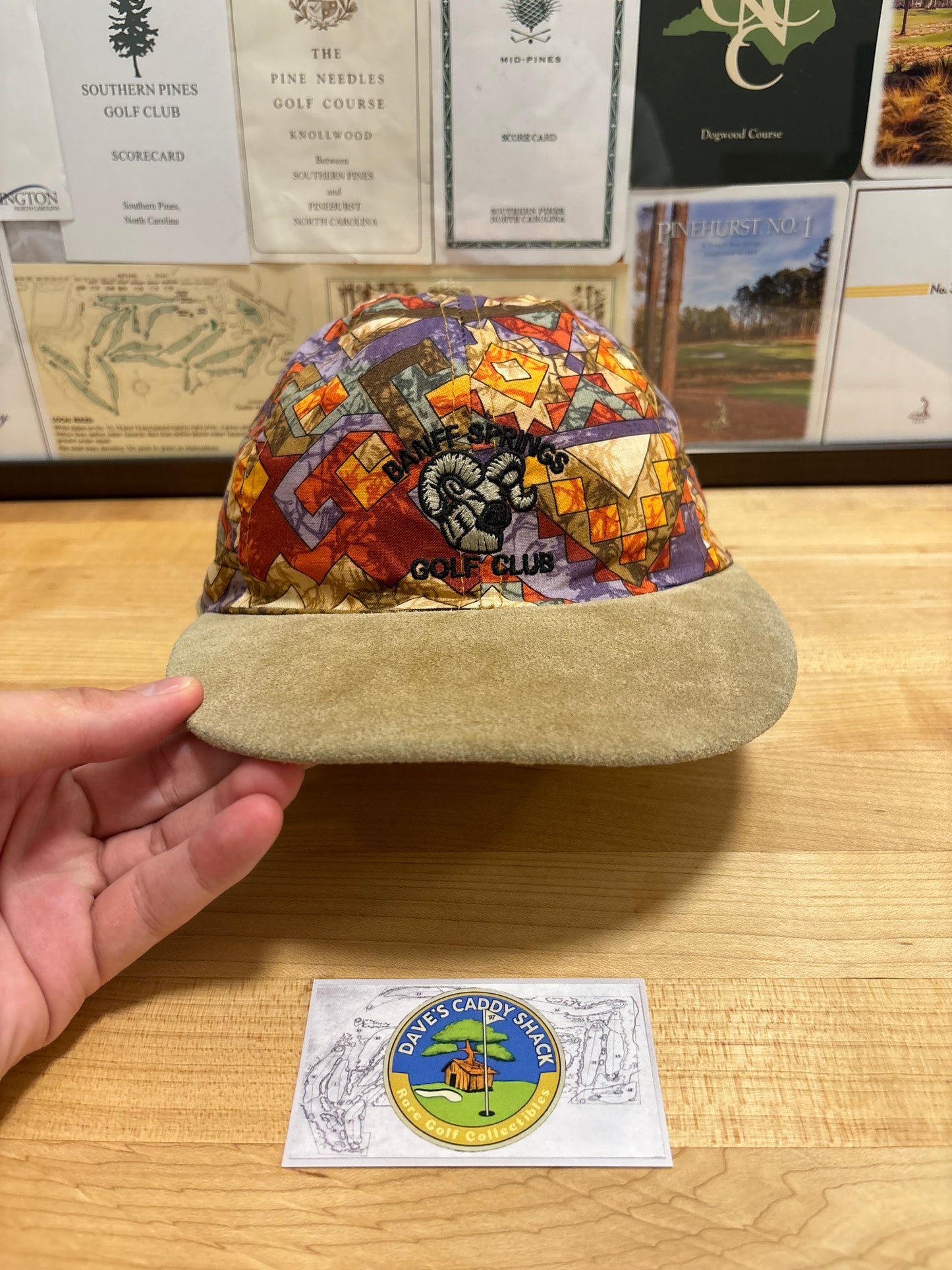 1990s Vintage Banff Springs Golf Club Hat