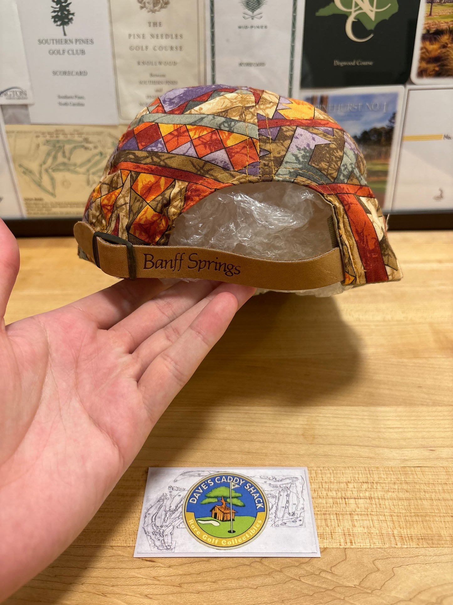 1990s Vintage Banff Springs Golf Club Hat