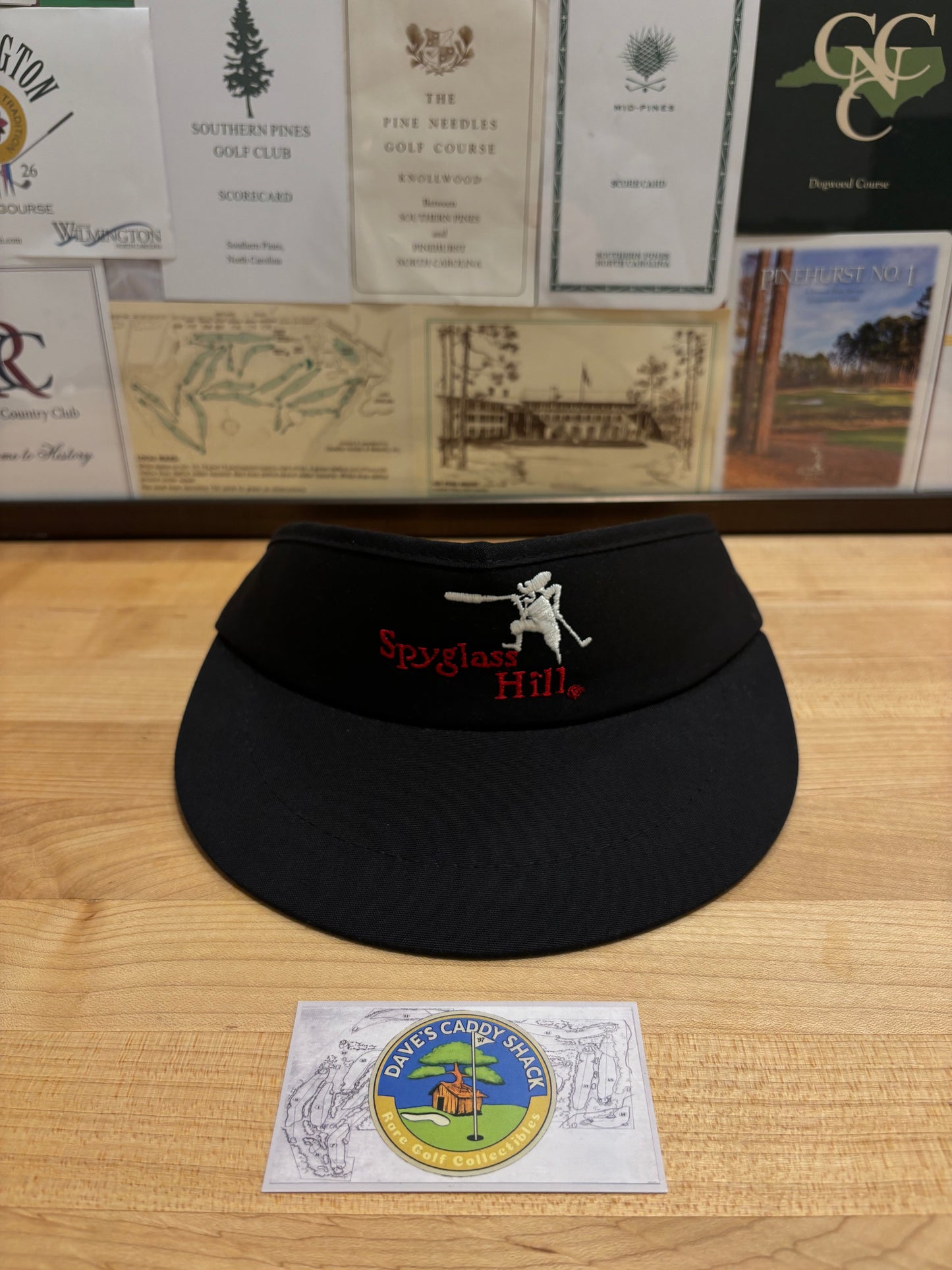 1990s Vintage Spyglass Hill Pebble Beach Imperial Visor