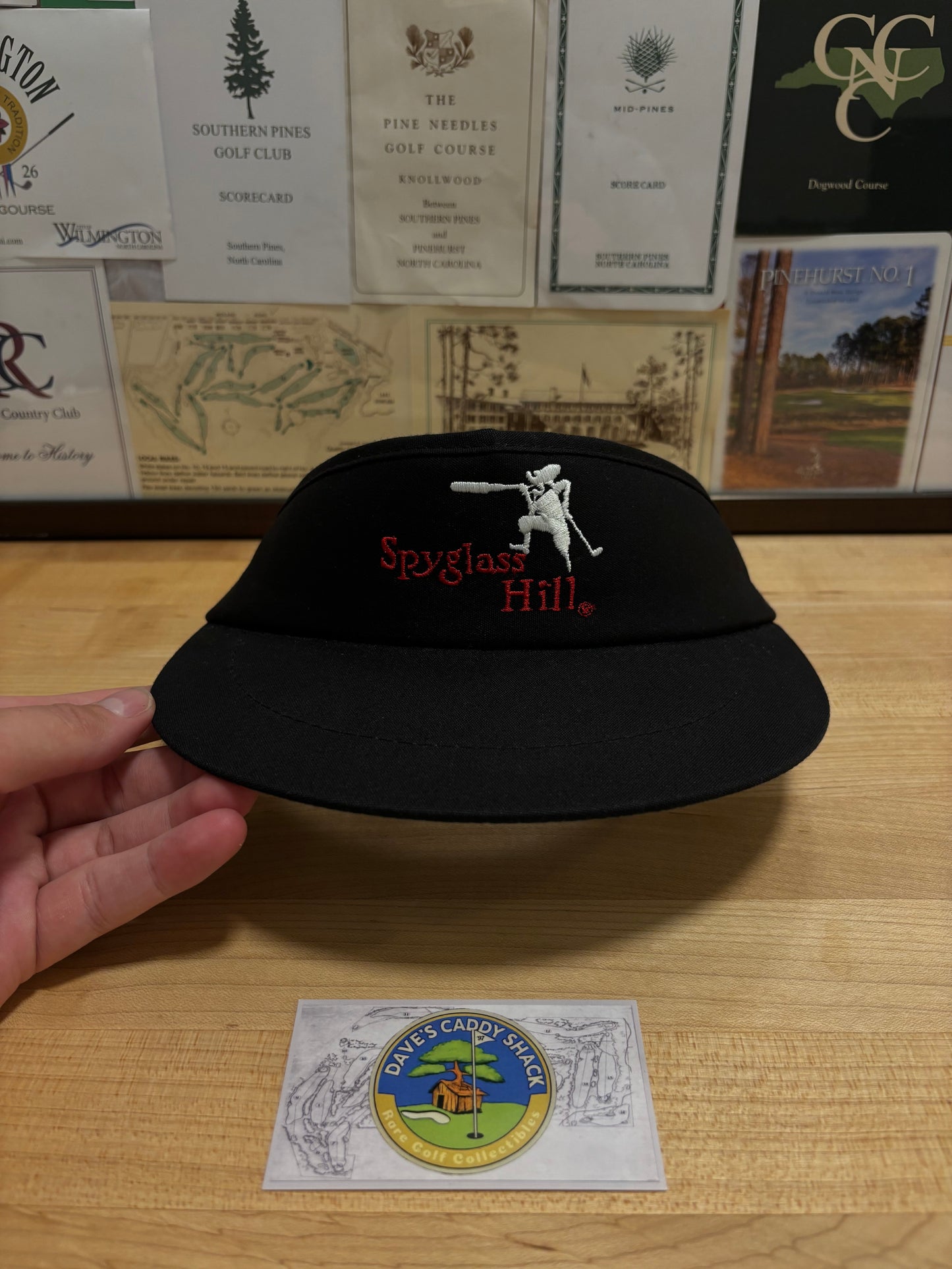 1990s Vintage Spyglass Hill Pebble Beach Imperial Visor